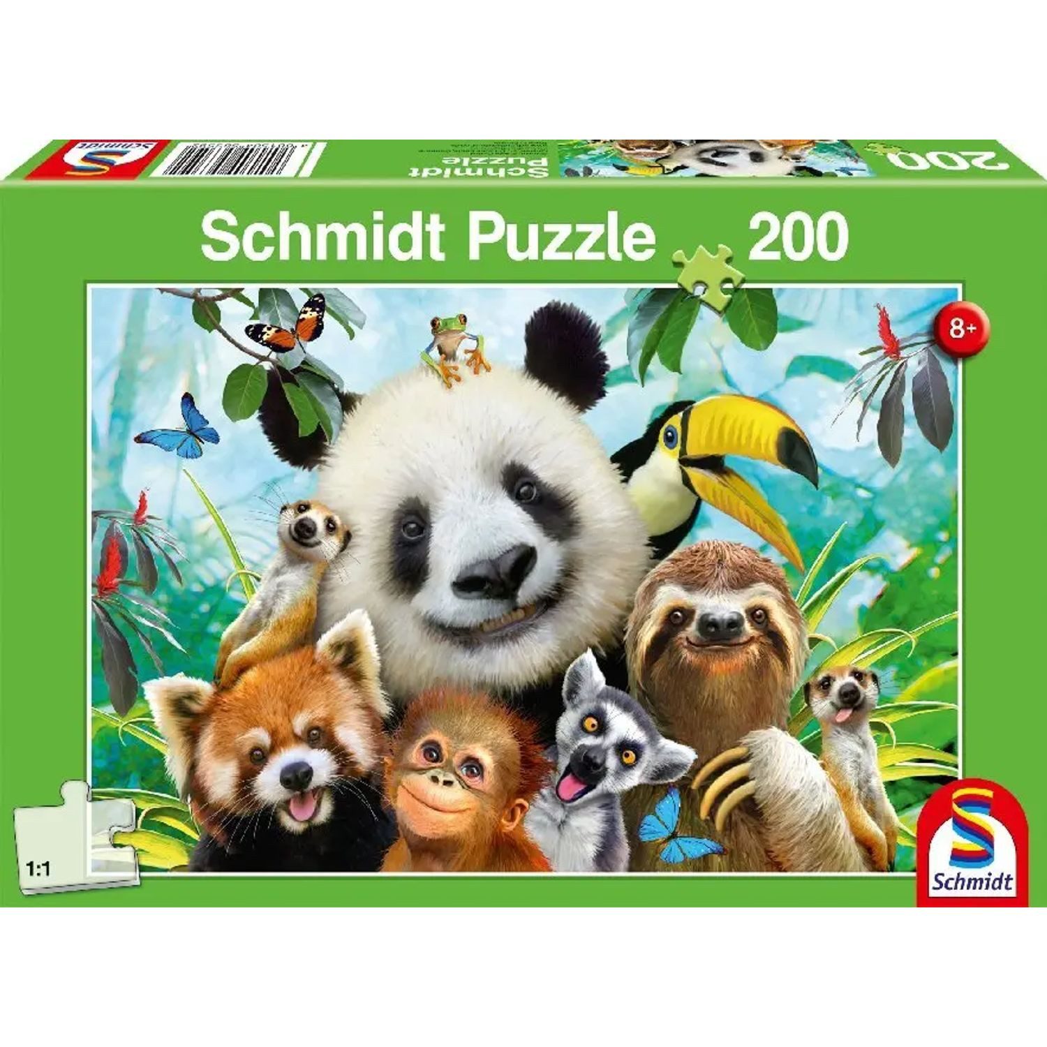 Schmidt Spiele Puzzle Einfach tierisch! (Kinderpuzzle), 299 Puzzleteile
