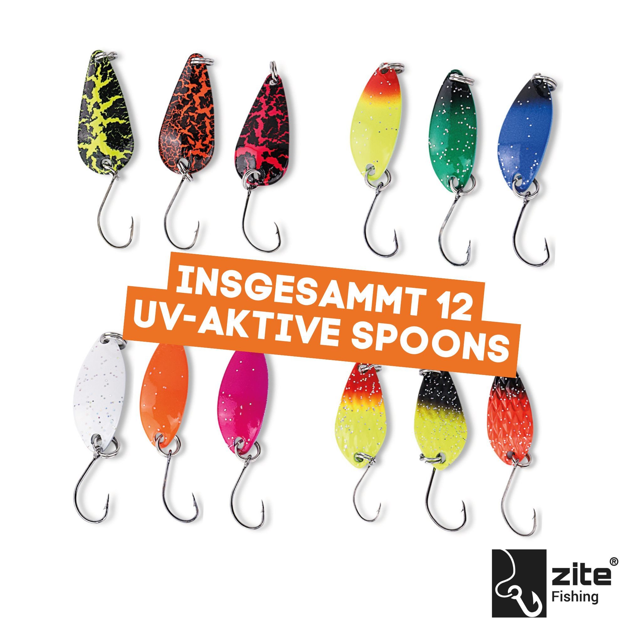 Zite UL-Angel-Set 210cm Trout Spoon Angelrute Mit Rolle Und Zubehör