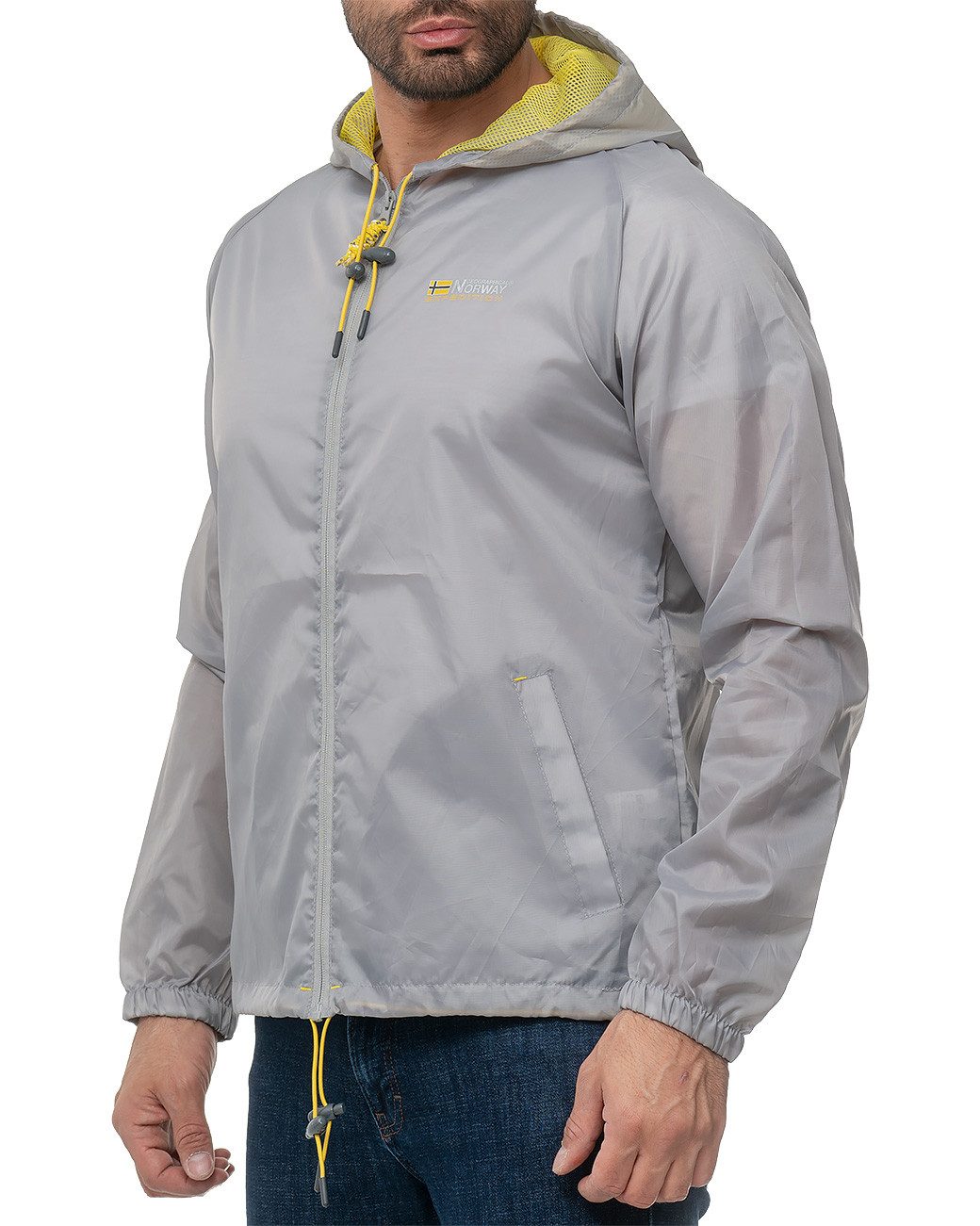 Geographical Norway Windbreaker Herren Regular Fit Jacke baboat men Hochwertige Dry Tech 4000 Technologie bietet angenehmen Tragekomfort – Bild 3 von 3