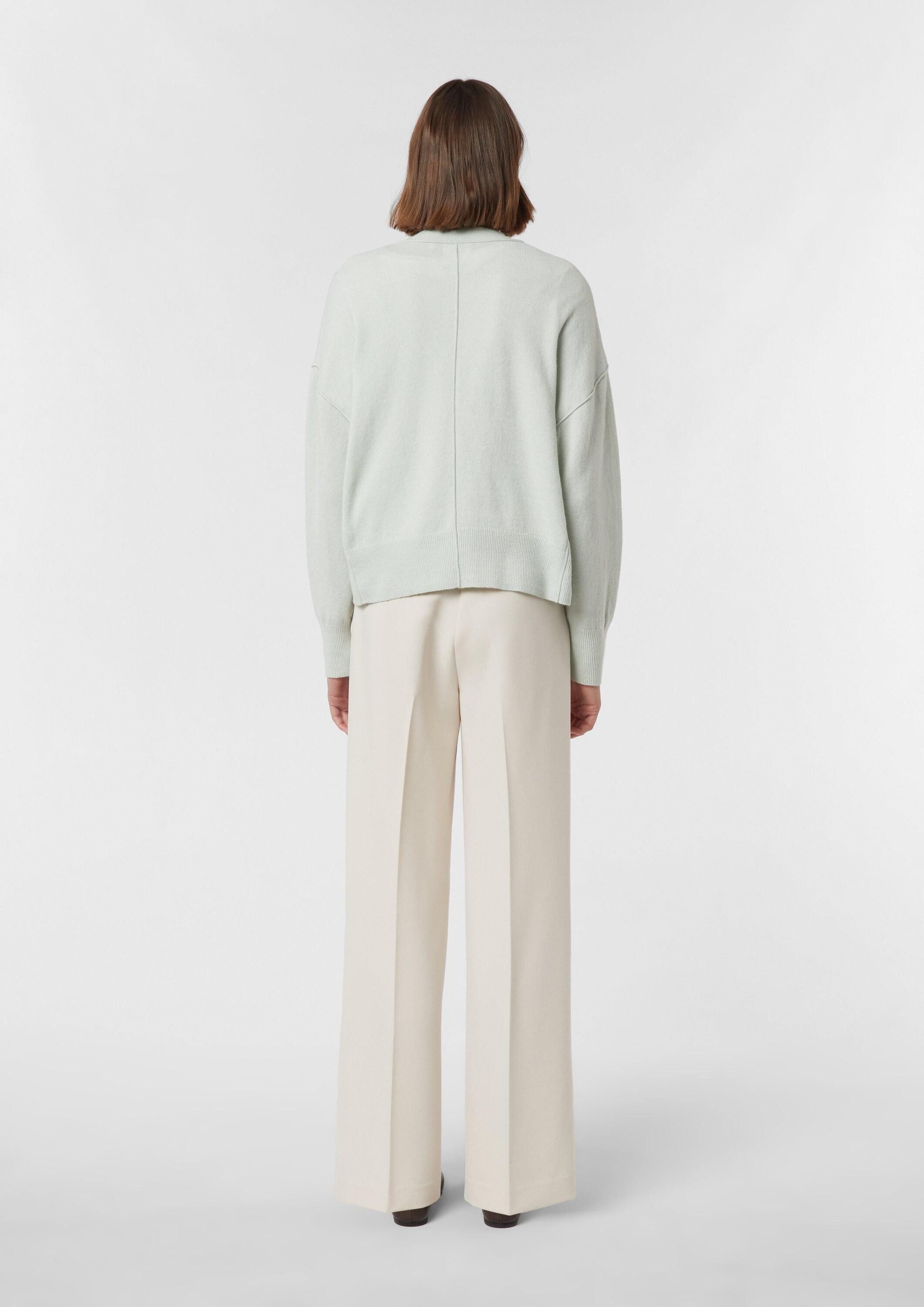 comma Cardigan Strickjacke Softer Baumwollmix-Cardigan in Oversize