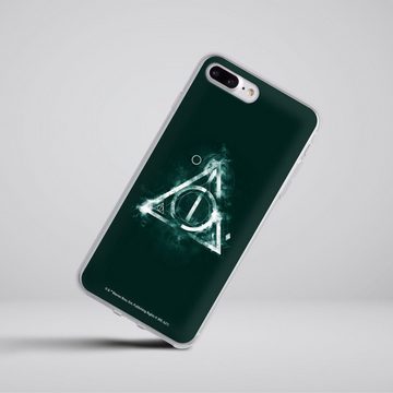DeinDesign Handyhülle Harry Potter Heiligtümer des Todes Offizielles Lizenzprodukt, Apple iPhone 7 Plus Silikon Hülle Bumper Case Handy Schutzhülle