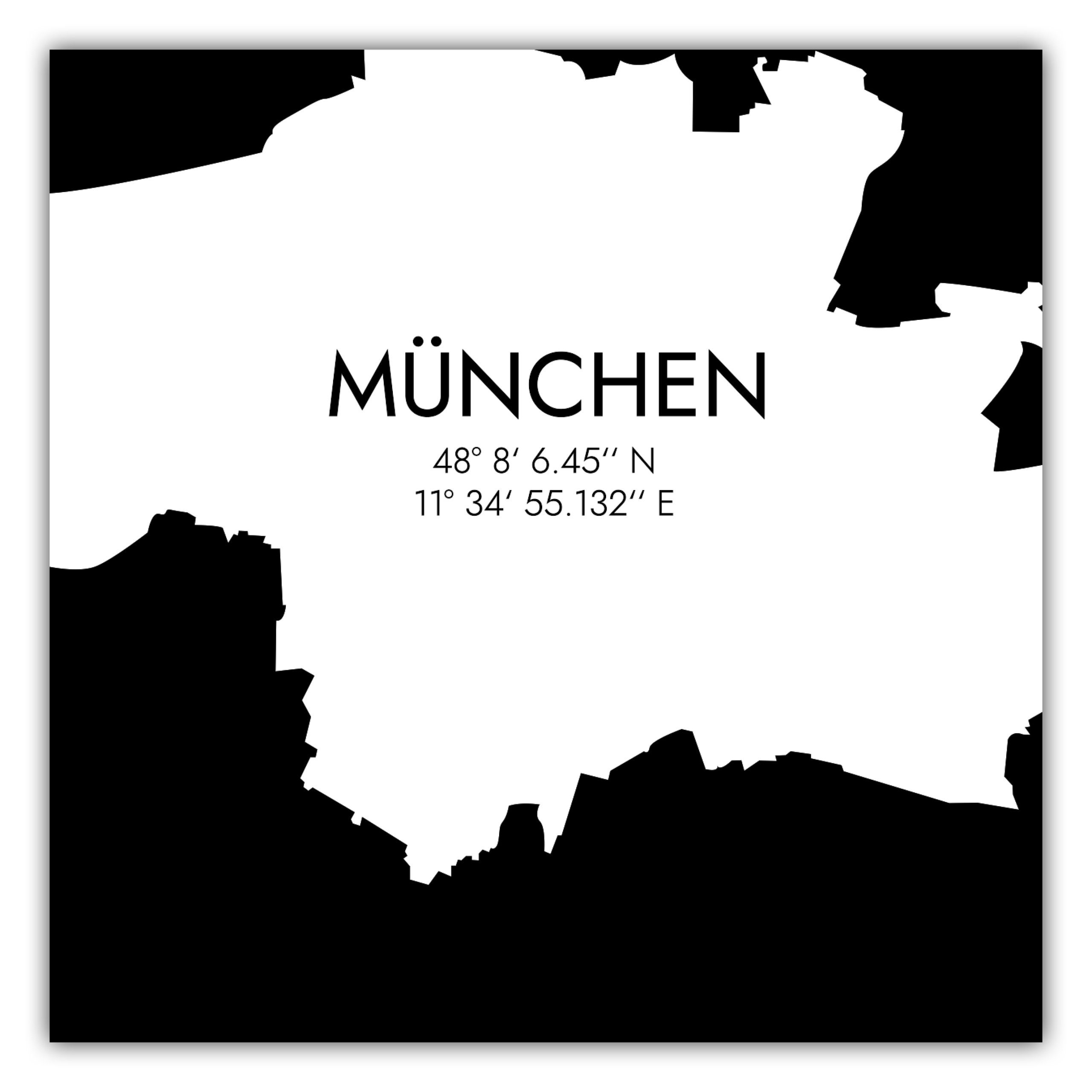 MOTIVISSO Poster München Koordinaten #5