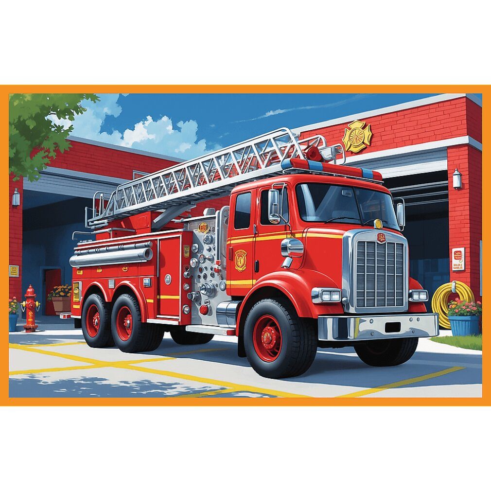 Trefl Puzzle Puzzle - 2×24 pieces - In the Land of Joy - ik Family - 34447, Puzzleteile