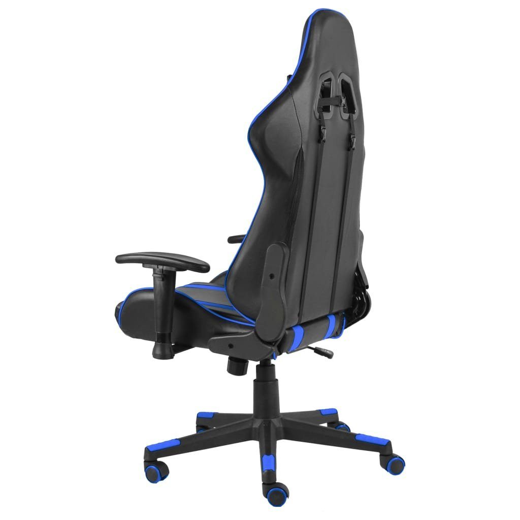 vidaXL Gaming-Stuhl Gaming-Stuhl Drehbar PVC | Blau Blau St) (1 Blau