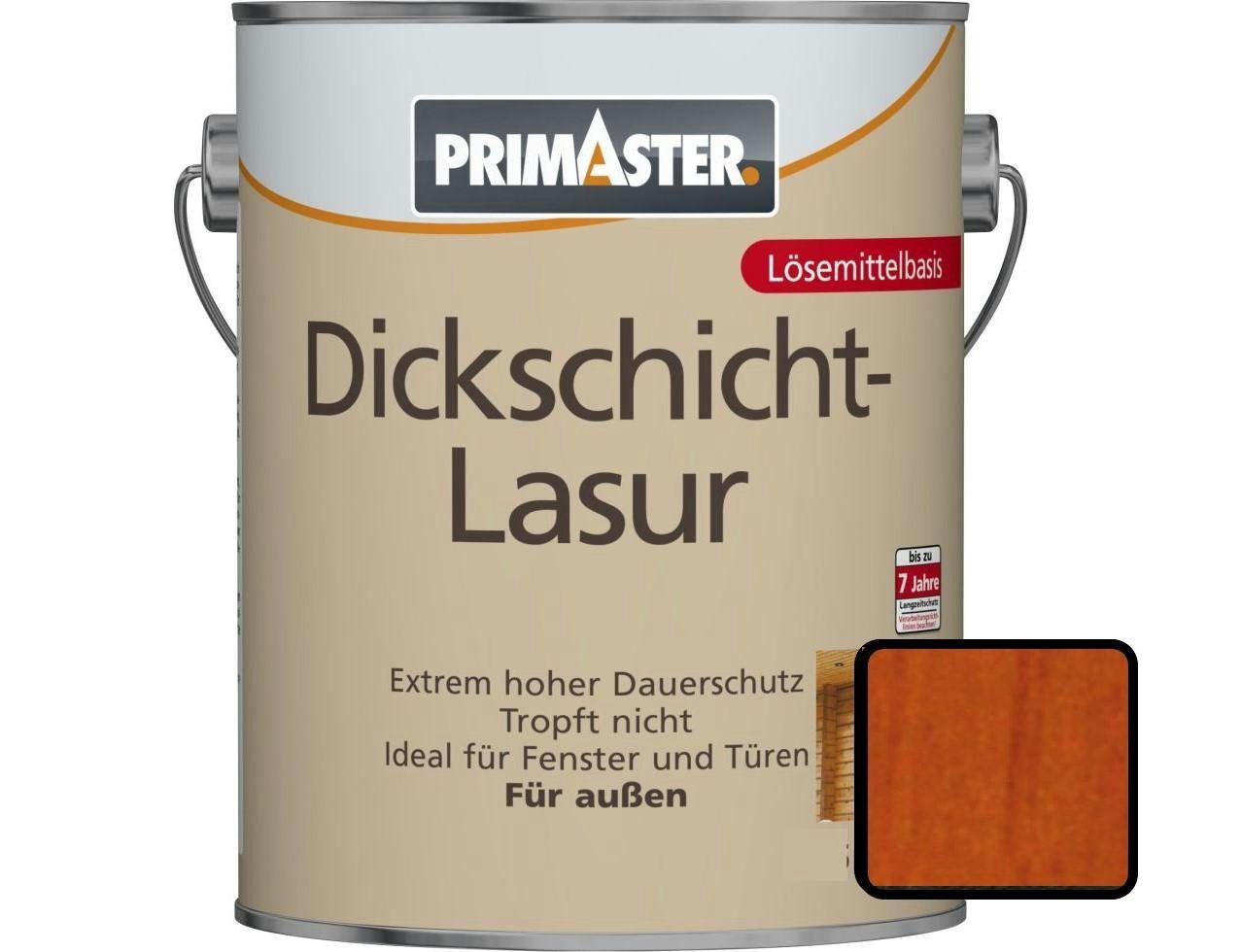 Primaster Lasur Primaster Dickschichtlasur 2,5 L mahagoni | Holzlasuren