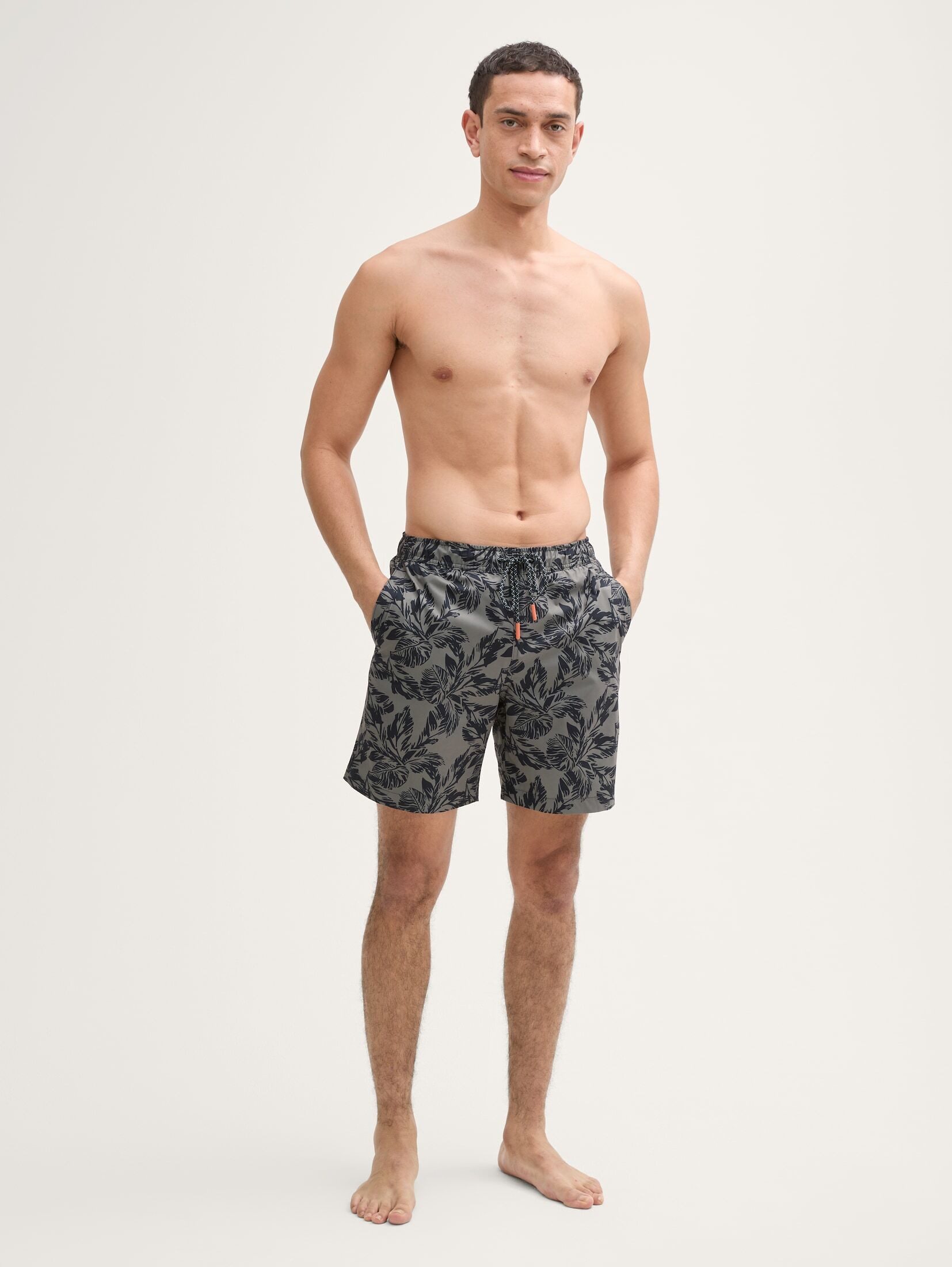 TOM TAILOR Badehose Badeshorts mit Print günstig online kaufen