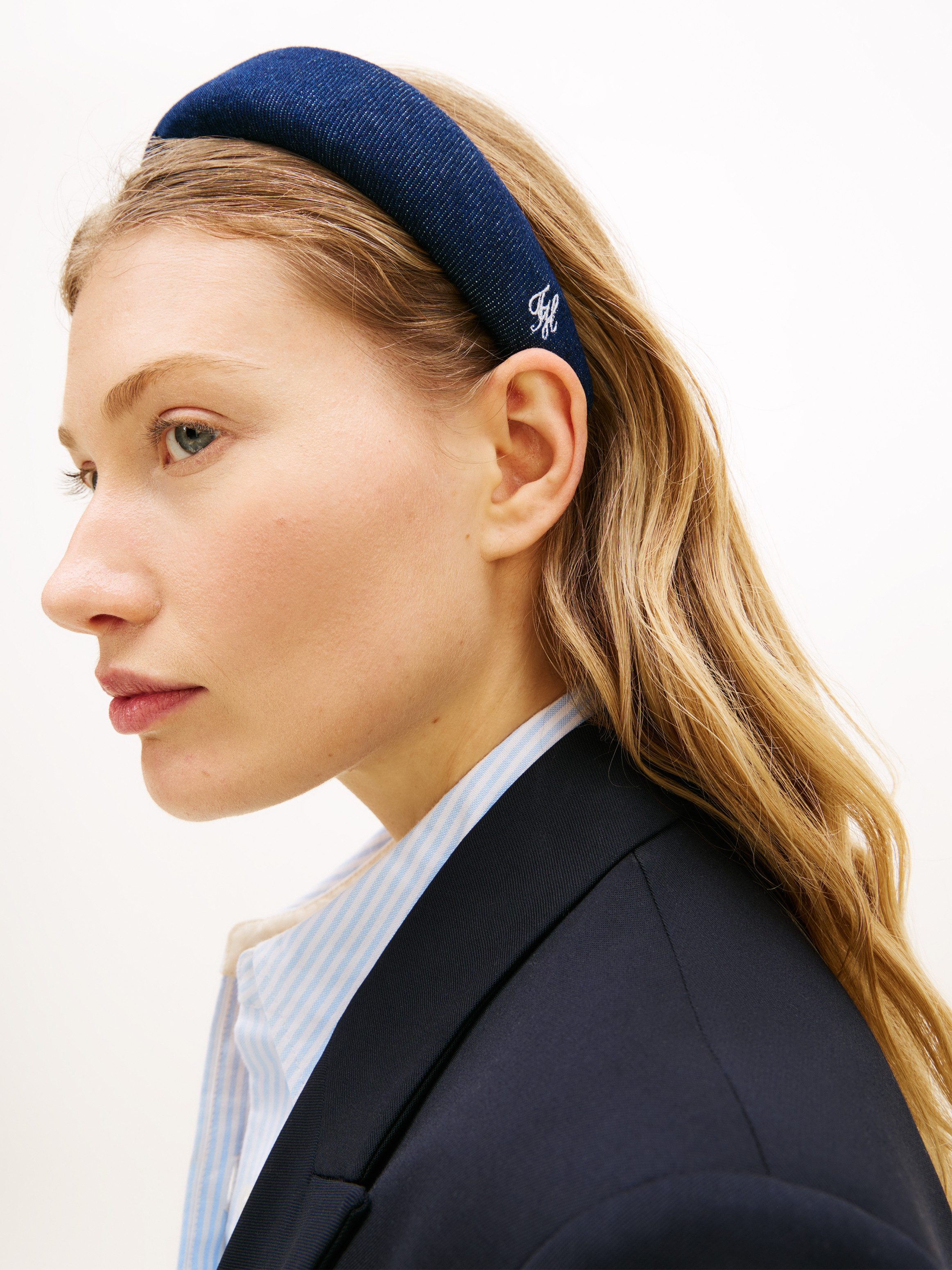 Tommy Hilfiger Haarreif TH NAUTICAL DENIM, gepolstert – Bild 2 von 4