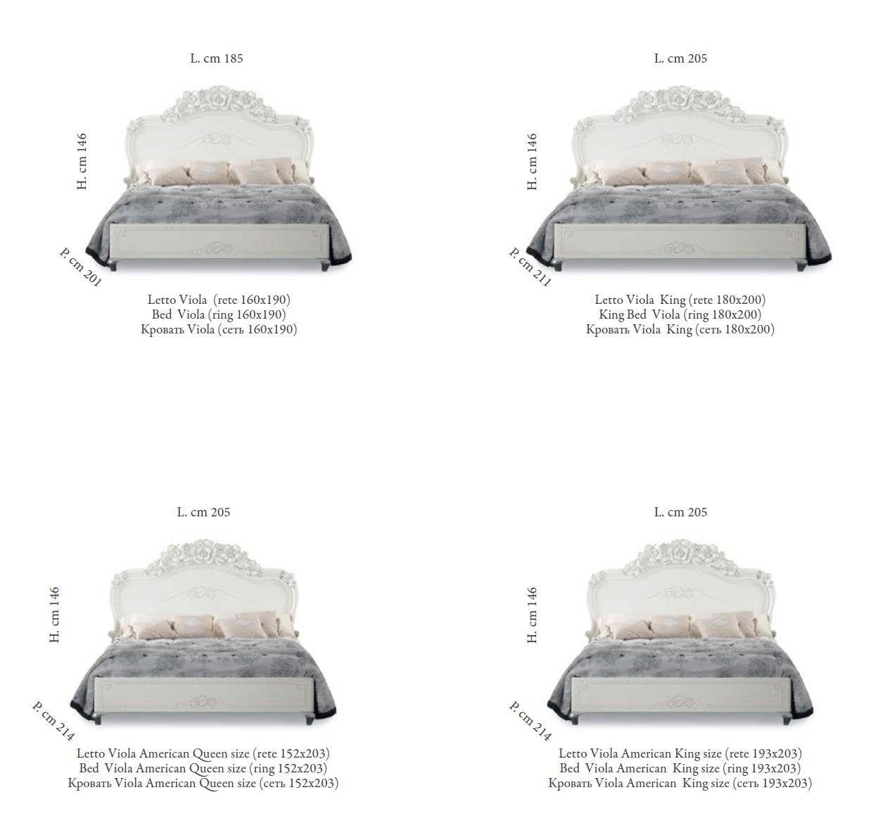 Luxus Holz Doppelbett Klassische Betten Hotel JVmoebel Design Bett (Bett) Bett Möbel