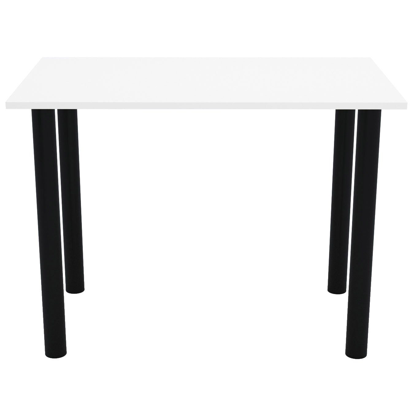 AKKE schwarzen Küchentisch PVC mit Beinen Esszimmertisch Weiss 2mm Esstisch, Bürotisch