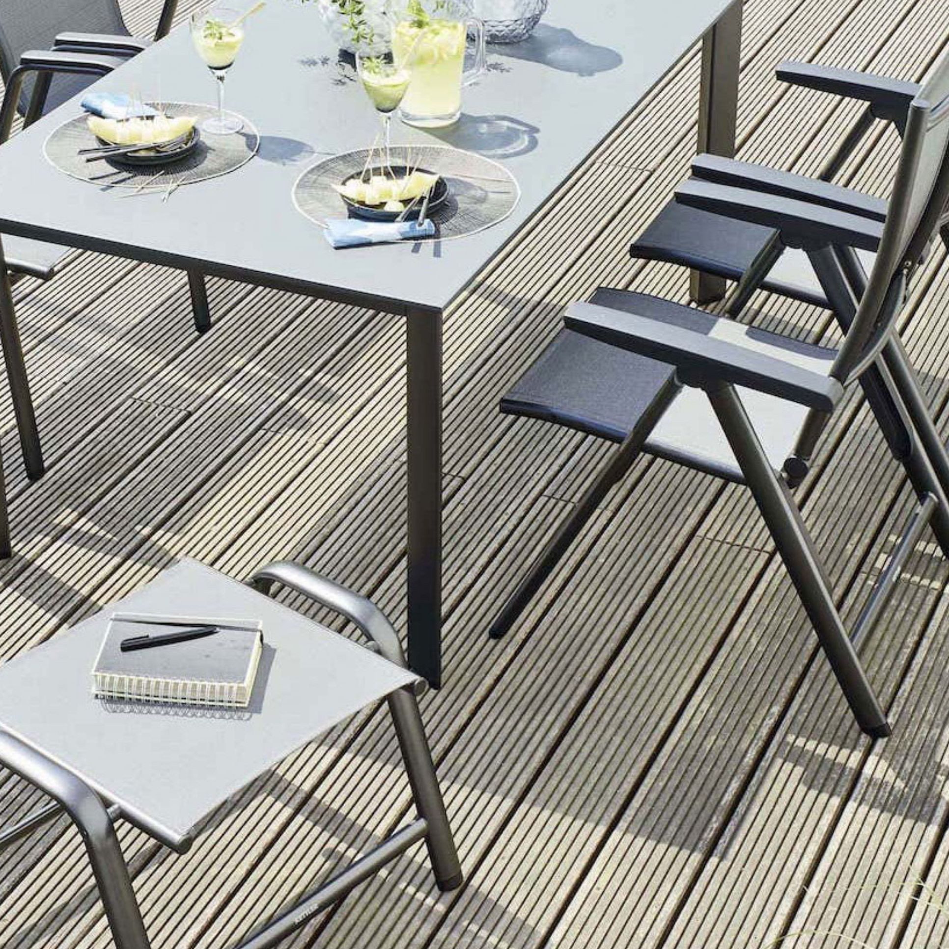 KETTLER Gartenstuhl KETTLER Set 1x Klappsessel günstig online kaufen