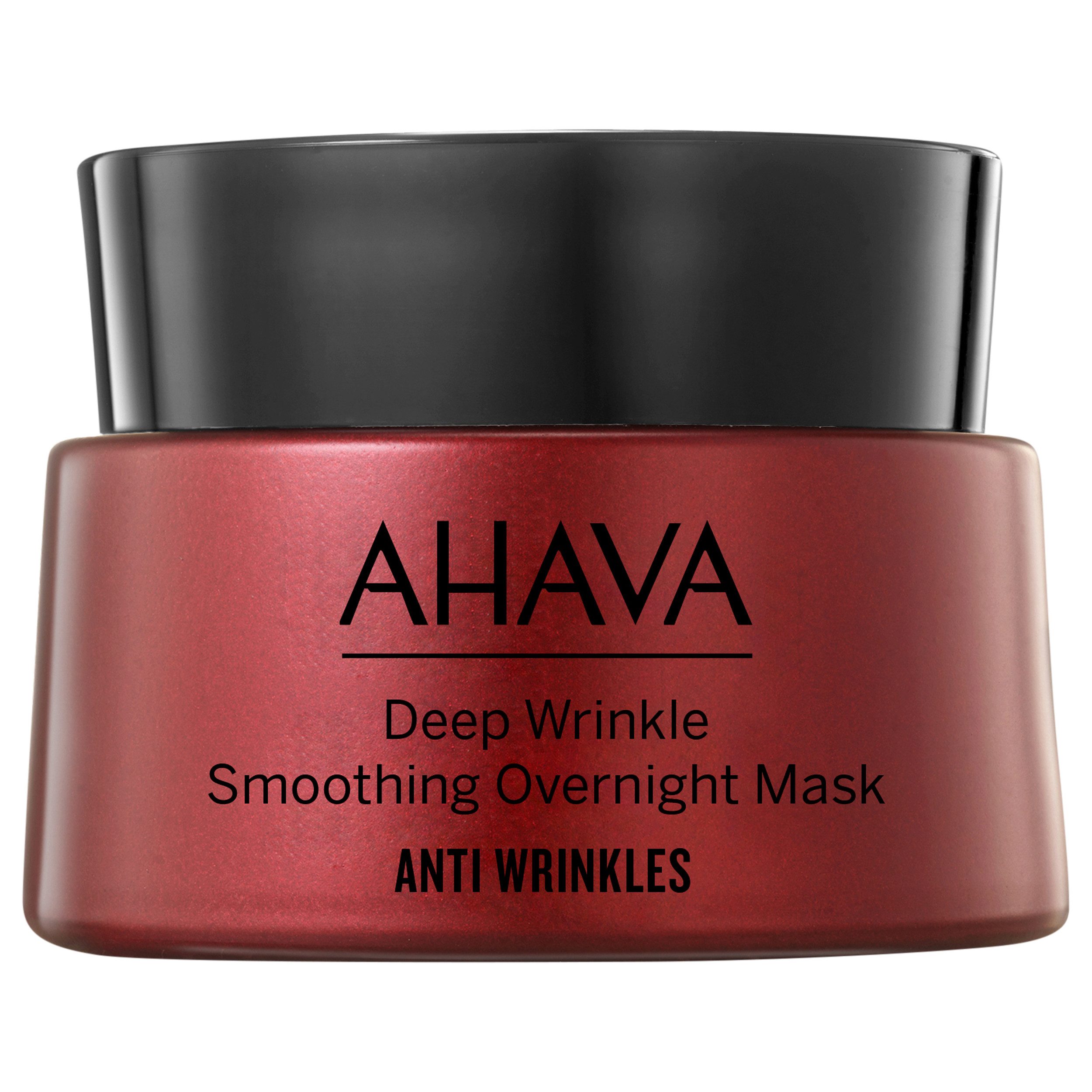 AHAVA Gesichtsmaske OVERNIGHT DEEP WINKLE MASK, 1-tlg., für die Nacht, mit Mineralkomplex aus dem Toten Meer