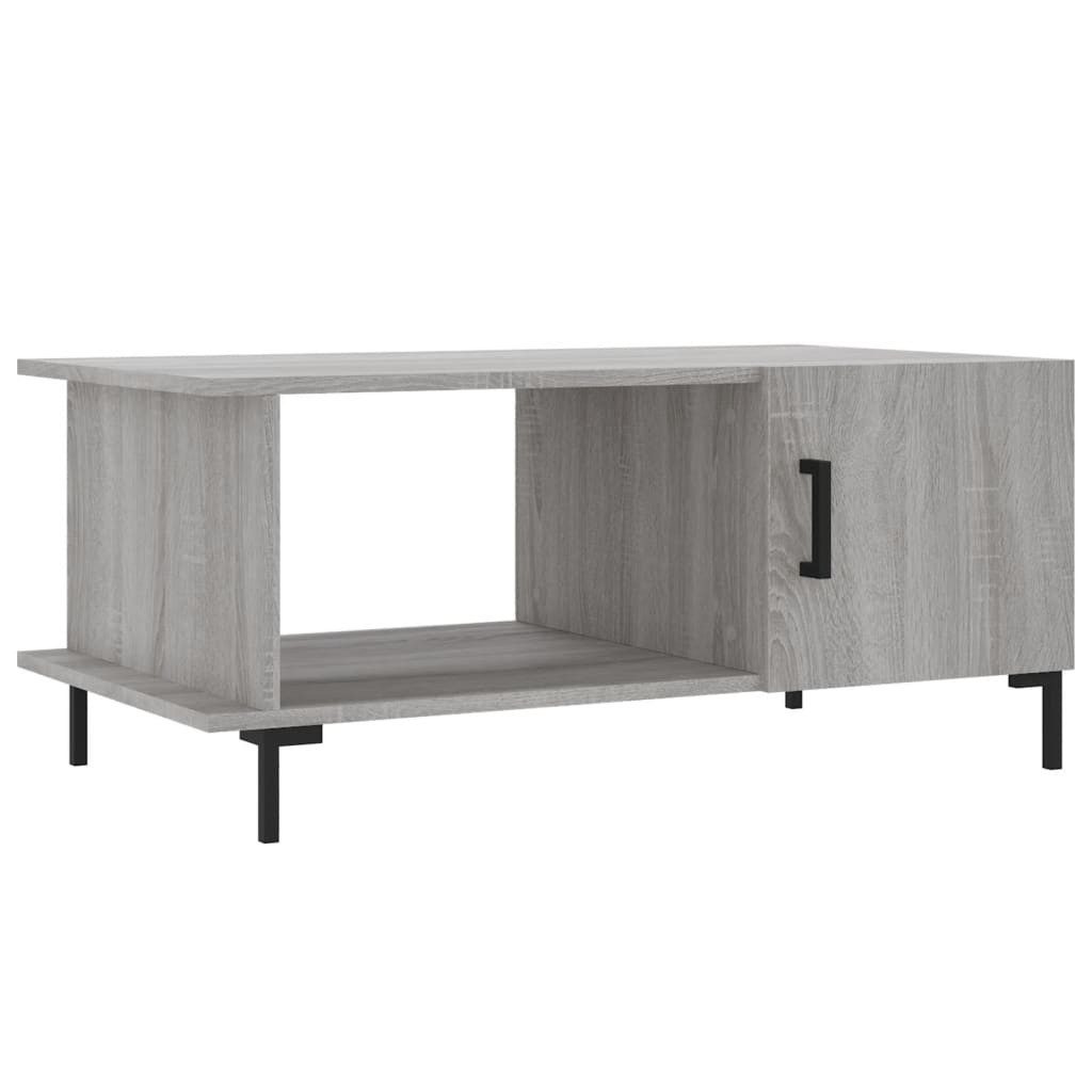 Couchtisch Couchtisch Grau Sonoma 90x50x40 cm Holzwerkstoff