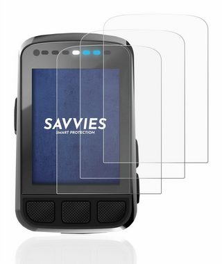 Savvies Schutzfolie für Wahoo Elemnt Bolt V2 GPS, Displayschutzfolie, 18 Stück, Folie klar