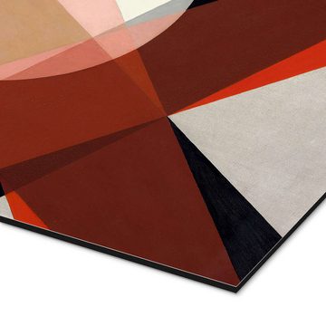 Posterlounge Alu-Dibond-Druck László Moholy-Nagy, Komposition 19, Wohnzimmer Modern Grafikdesign
