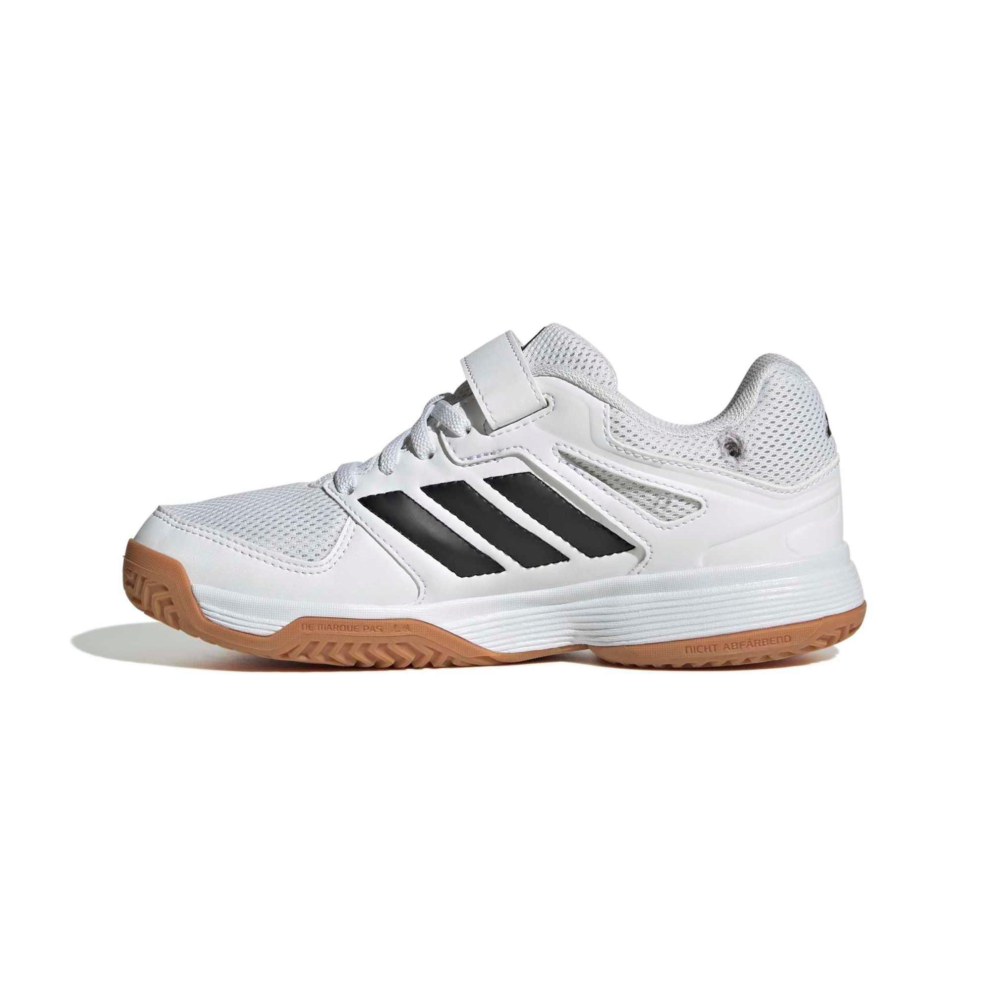 adidas Performance Speedcourt K Velcro FTWWHT/CBLACK/GUM10 Handballschuh – Bild 5 von 5