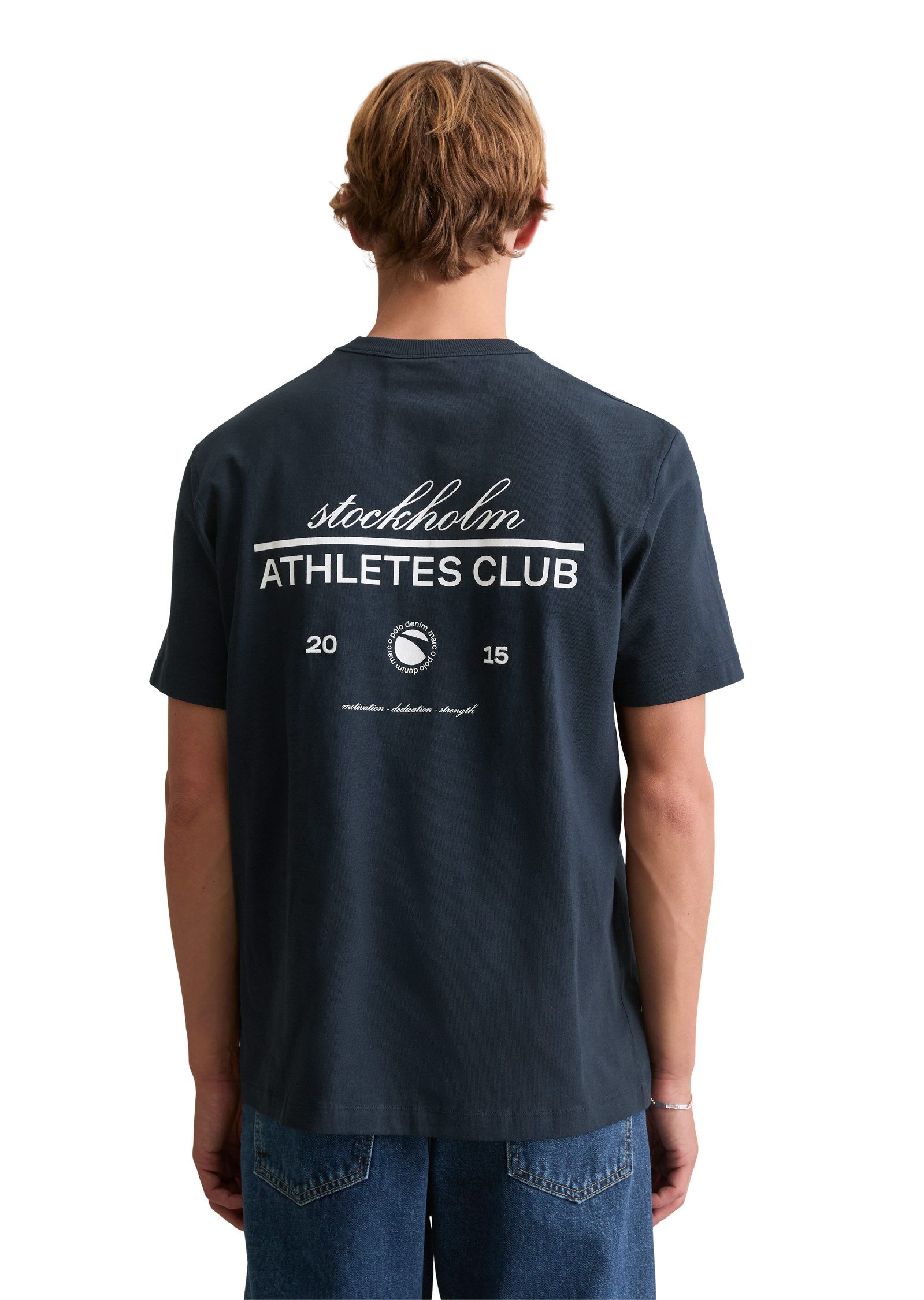 Marc O'Polo DENIM T-Shirt mit großem Rückenprint, relaxed fit, Rundhals günstig online kaufen