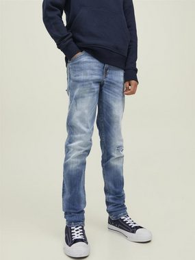 Jack & Jones Slim-fit-Jeans JJIGLENN JJFOX GE 062 50SPS NOOS JNR eingearbeitete Risse