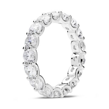JEWLIX Verlobungsring Ring aus Sterlingsilber mit Zirkoniasteinen VR0164