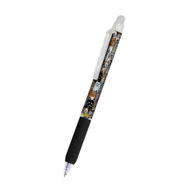 Online Pen Tintenroller magiXX Design, (Radierbarer Gelschreiber blau, Soft-Touch-Griffstück), Gelpen für Schüler, Studenten, Büro