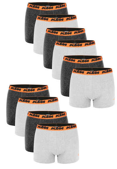 KTM Boxershorts 10er Pack Boxer Man Cotton (10-St., 10er-Pack)