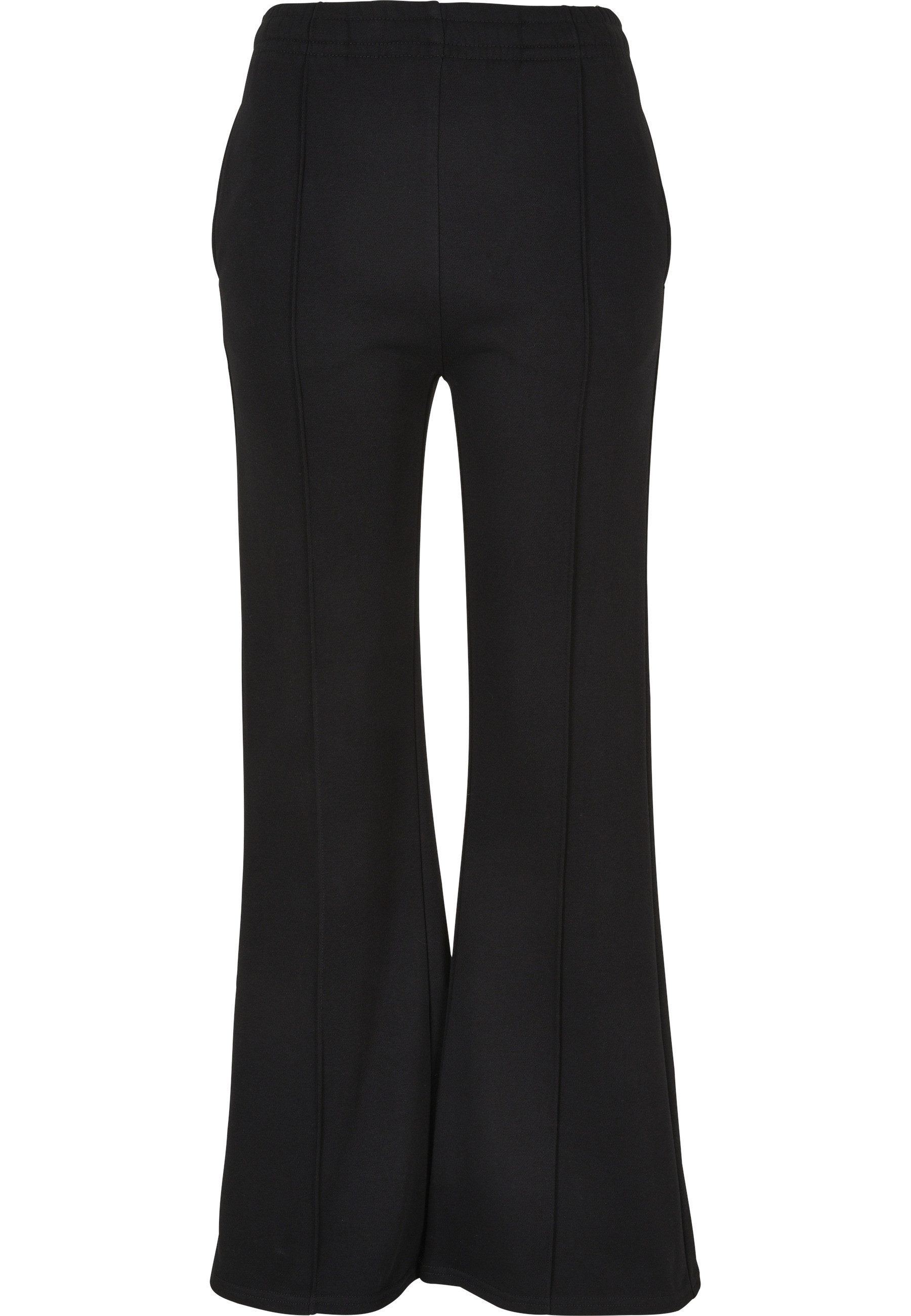 Sweathose Urban Classics Damen Ladies Flared Pin Tuck Terry Pants