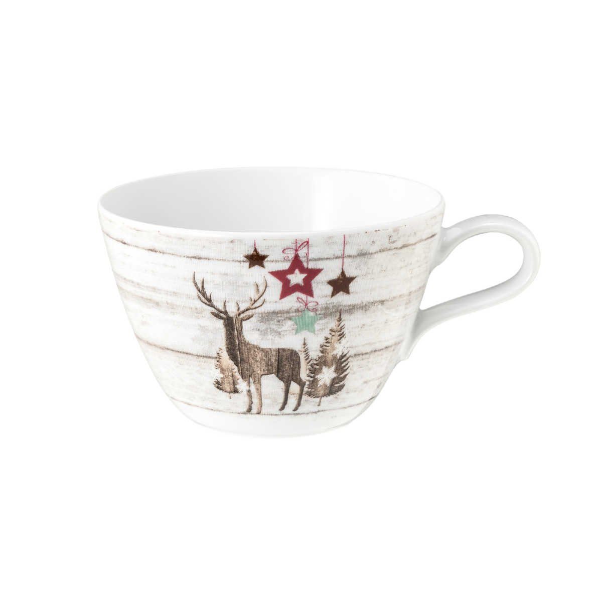 Seltmann Weiden Tasse Life Christmas Weihnachtsgeschirr, Porzellan, 0,37 L | Tassen