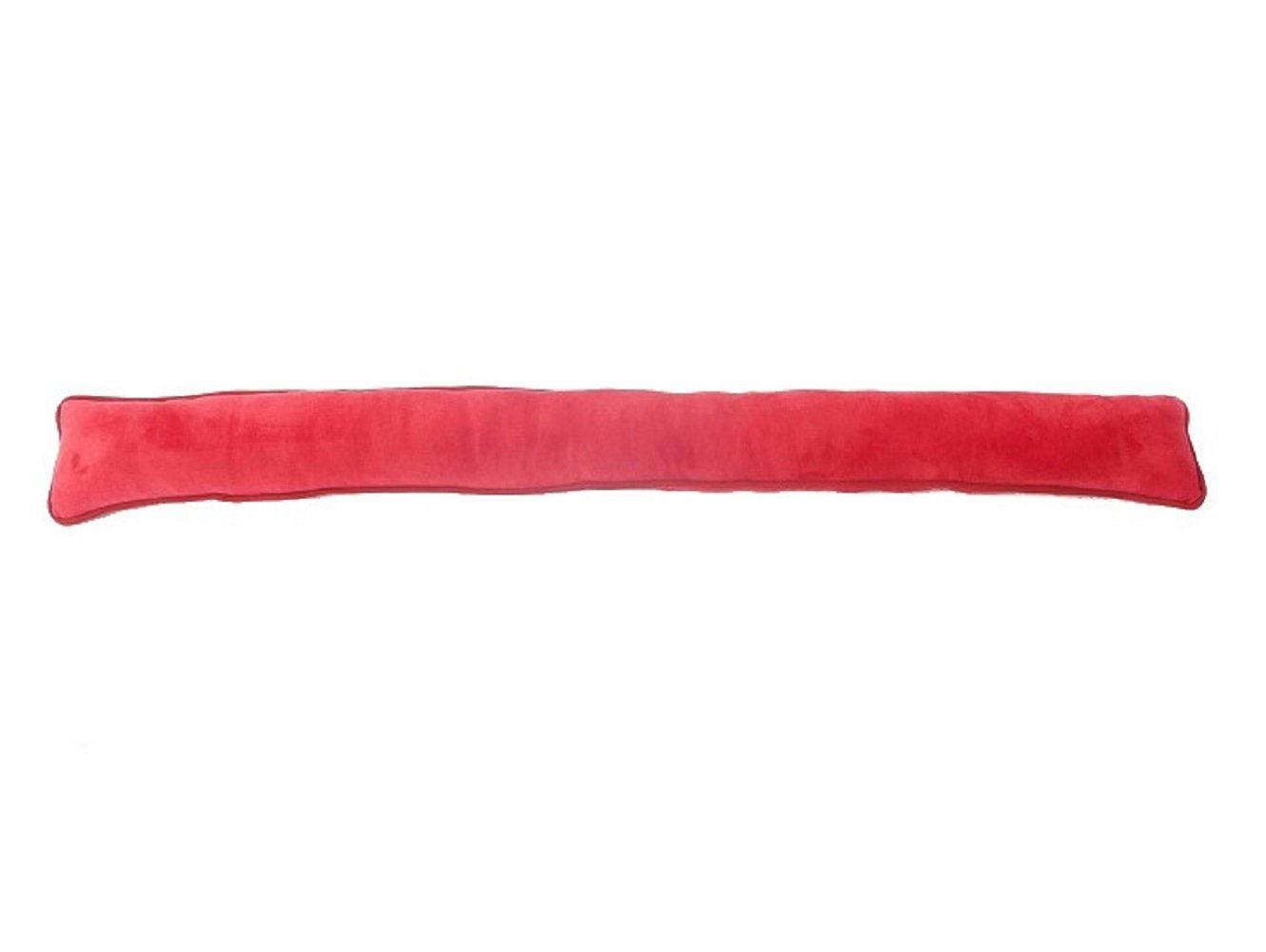 Meinposten Microfaser rot Türwindstopper Zugluftstopper 1-tlg. Dunkelrot grün 90 rosa cm, Zugluft Windstopper