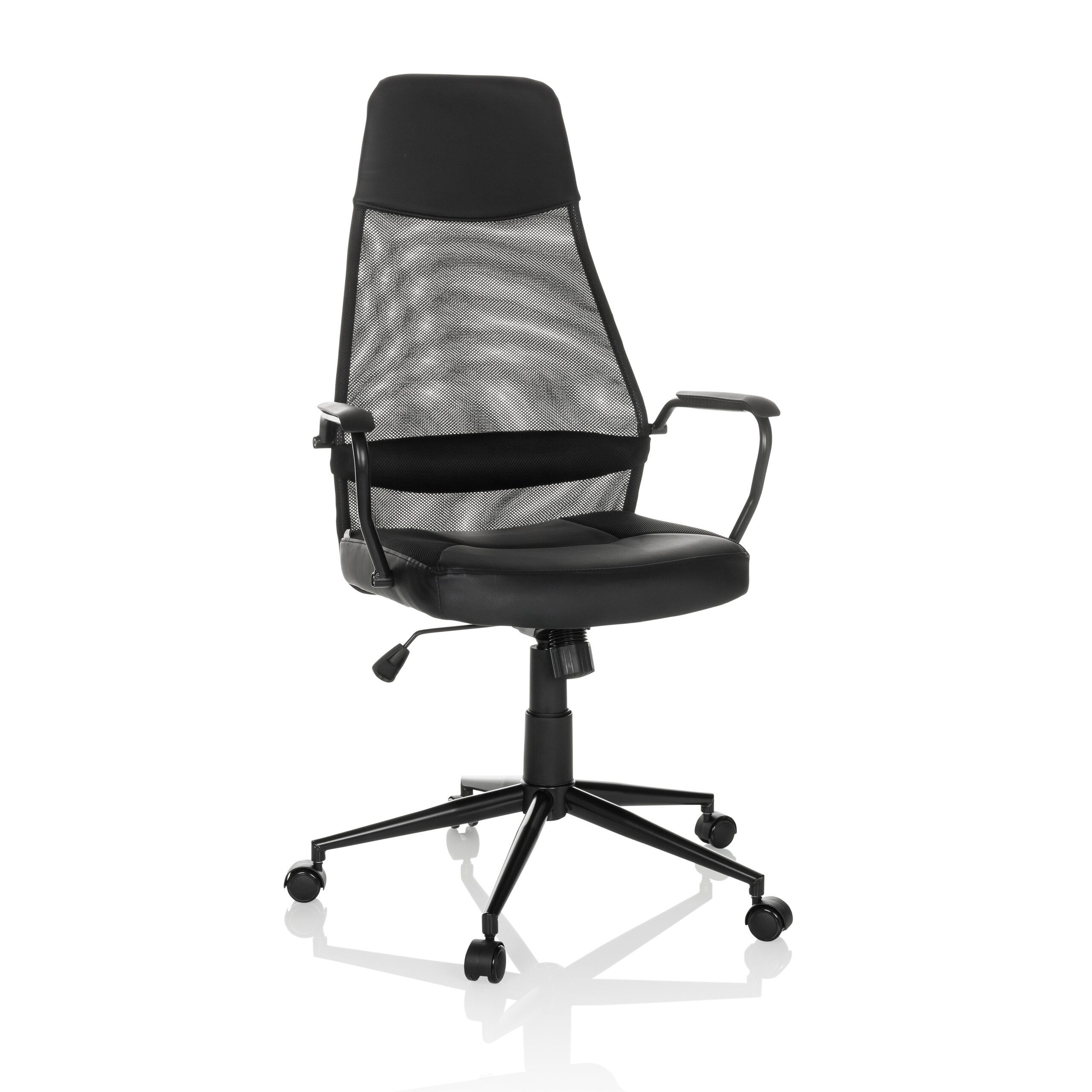 MyBuero Chefsessel Home Office Chefsessel Marcoz Stoff / Netzstoff, Drehstuhl Bürostuhl ergonomisch