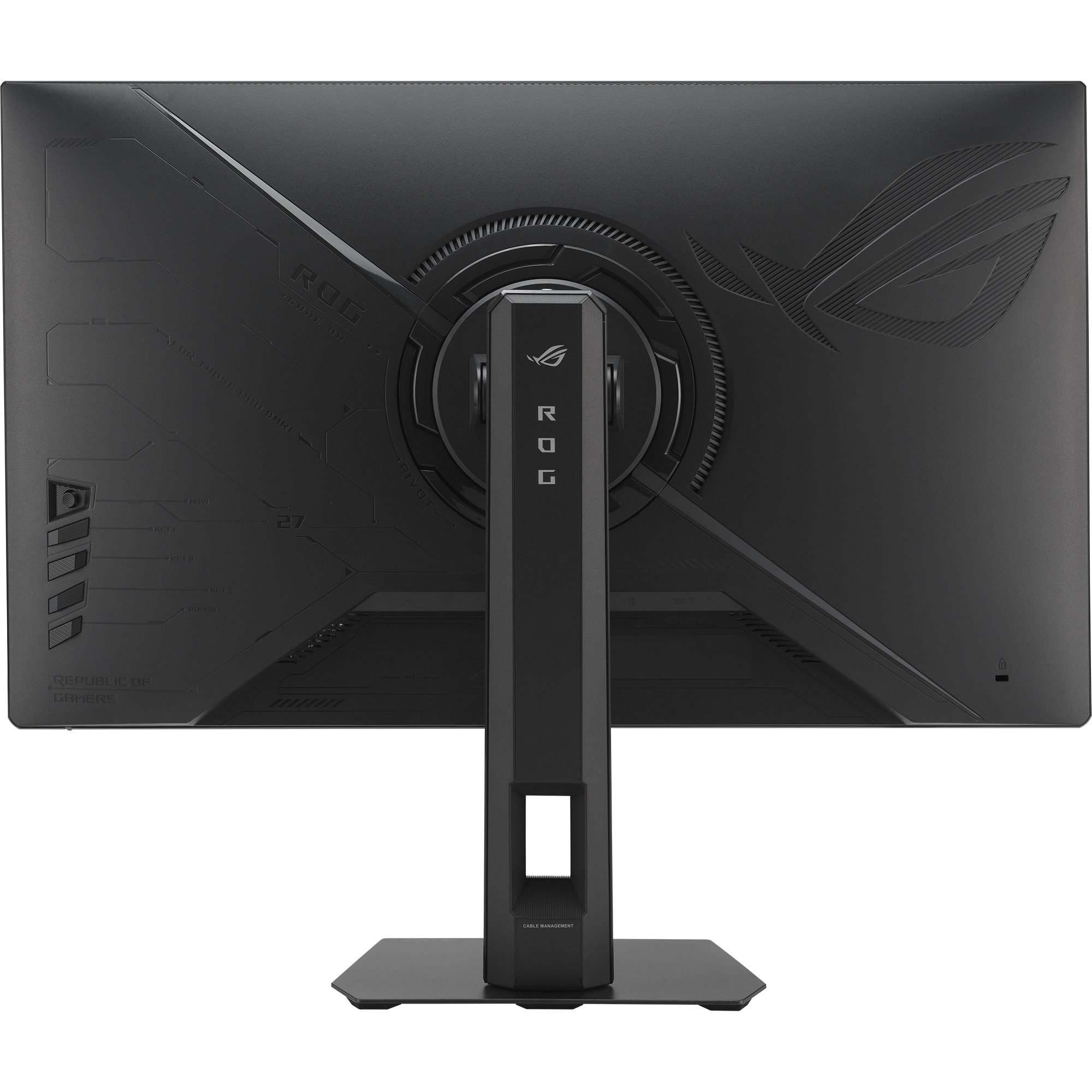 Asus ASUS ROG Strix XG27ACSR, Gaming-Monitor, (QHD, Fast-IPS, HDMI, DP, ROG TFT-Monitor (2560 x 1440 px, 1 ms Reaktionszeit, LED)