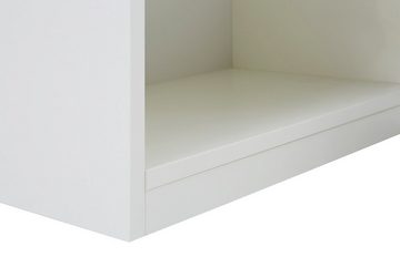 boho office® Regal be.smart, 40 cm breit in weiß mit 2 höhenverstellbaren Einlegeböden