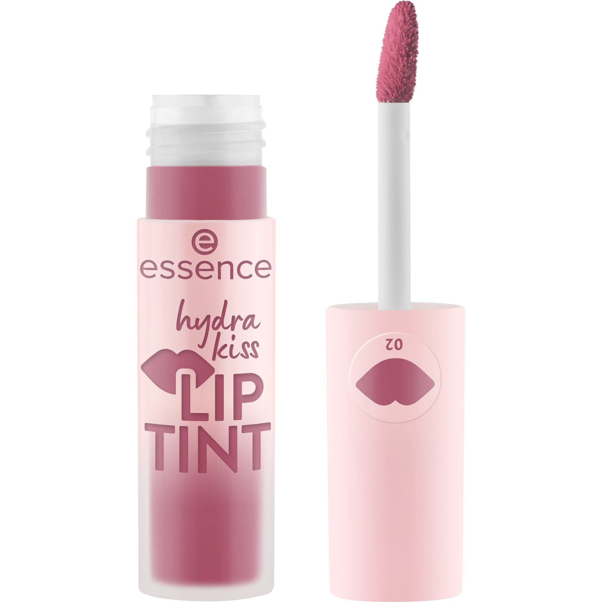 Essence Lippenstift HYDRA KISS LIP TINT, 3-tlg., hohe Deckkraft, glänzend – Bild 3 von 5