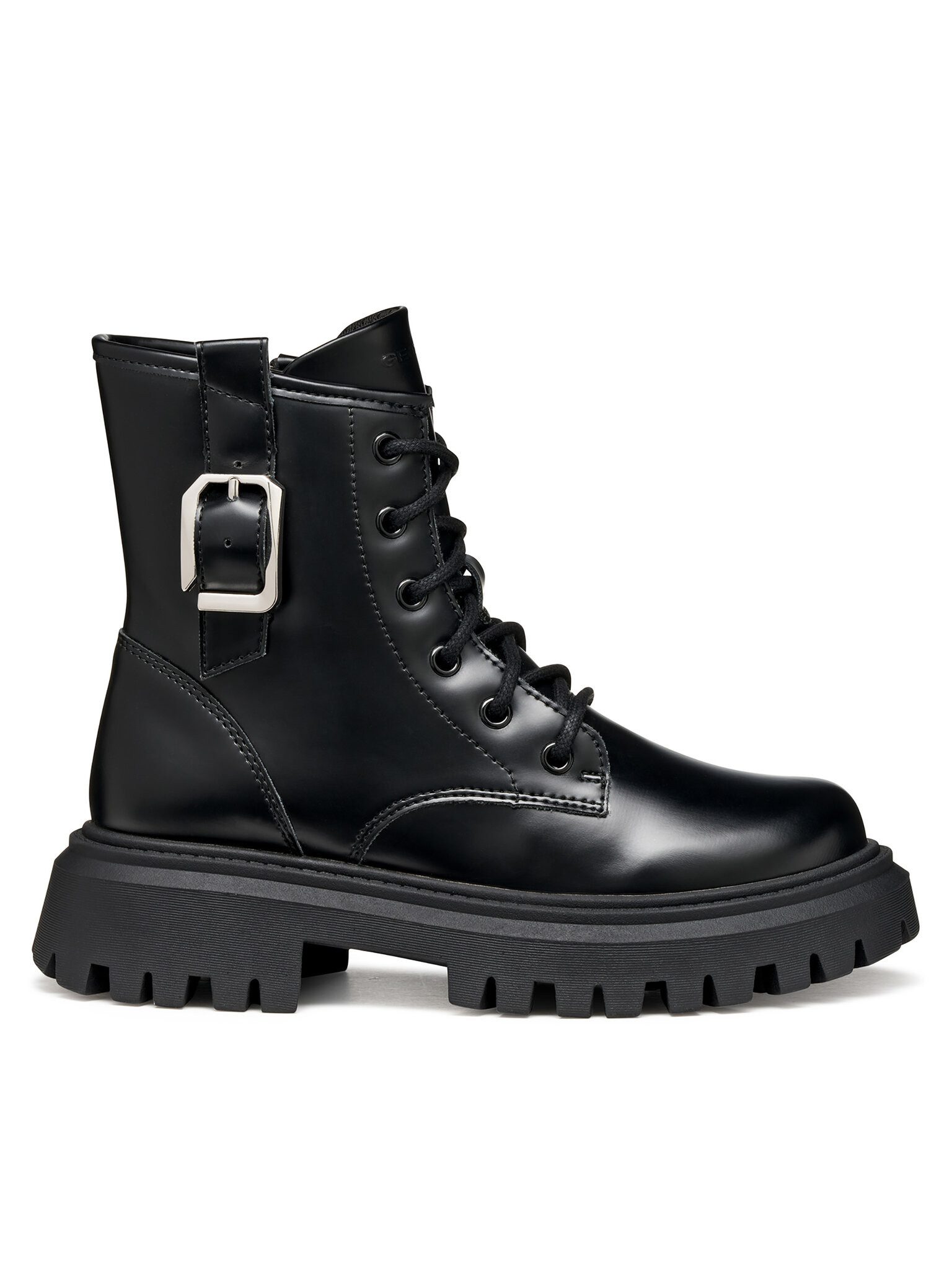 Geox Geox Mädchen Stiefeletten GEOX-J MAQUINNENS GIRL J56M6C 000CN C9999 S Stiefel