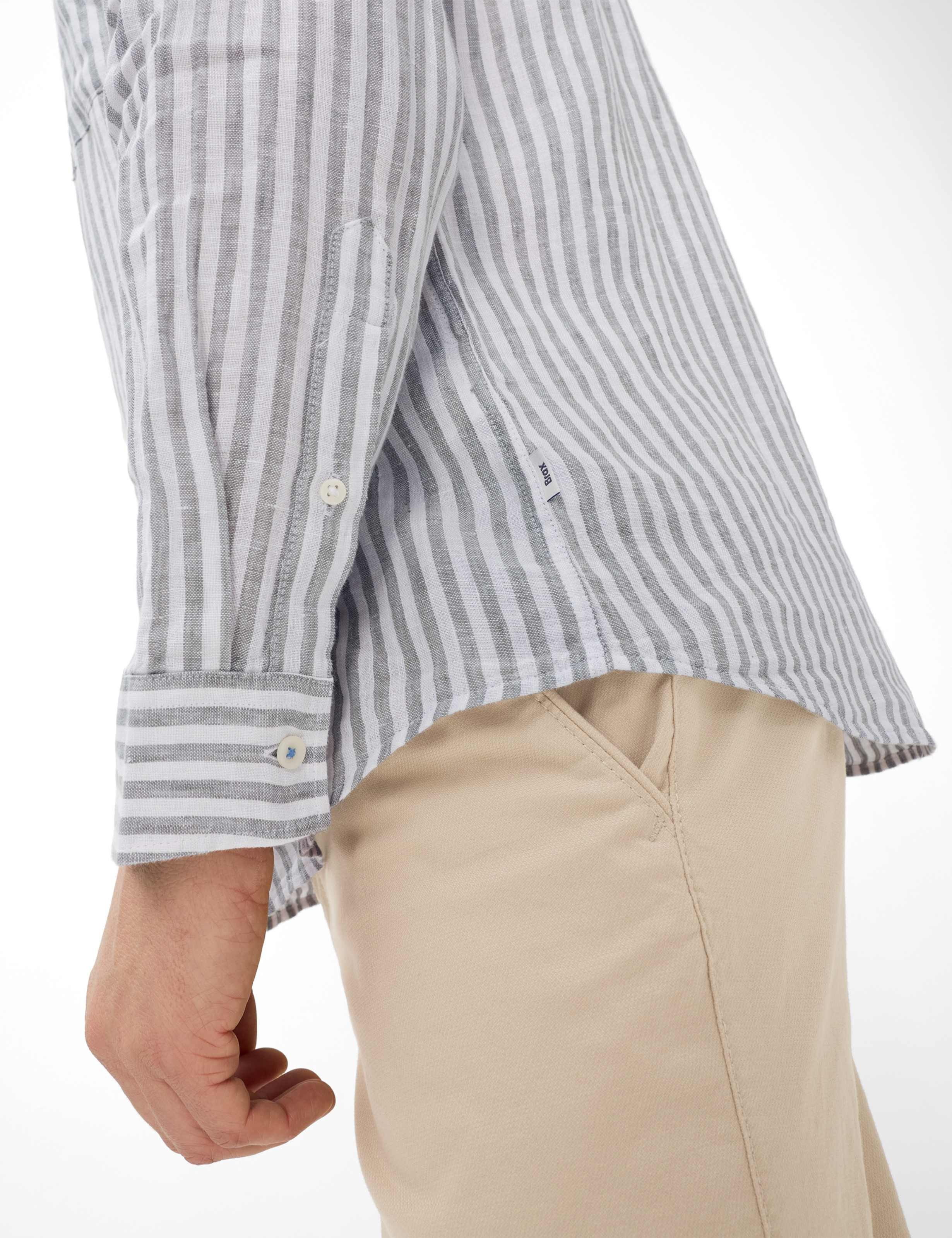 Brax Leinenhemd Style DANIEL