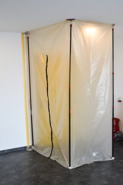 Scorprotect® Schutzfolie Staubschutzwand Set "Basic" Höhe 3,10 m x Breite 5,00 m