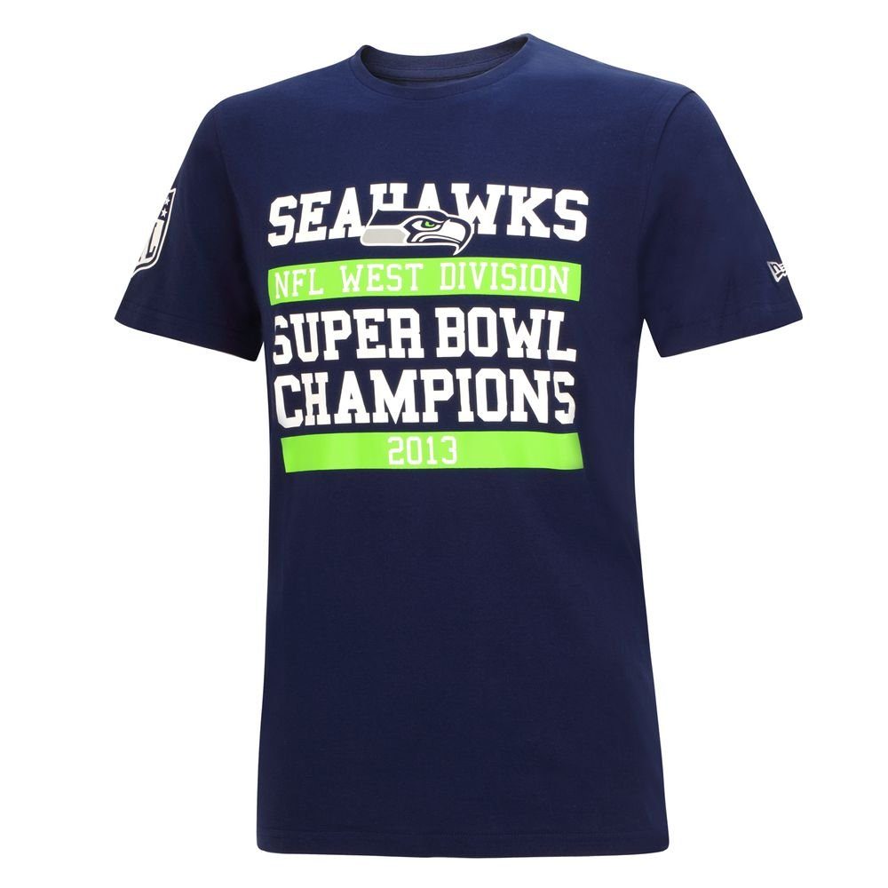New Era Print-Shirt New Era NFL SEATTLE SEAHAWKS Large Graphic T-Shirt