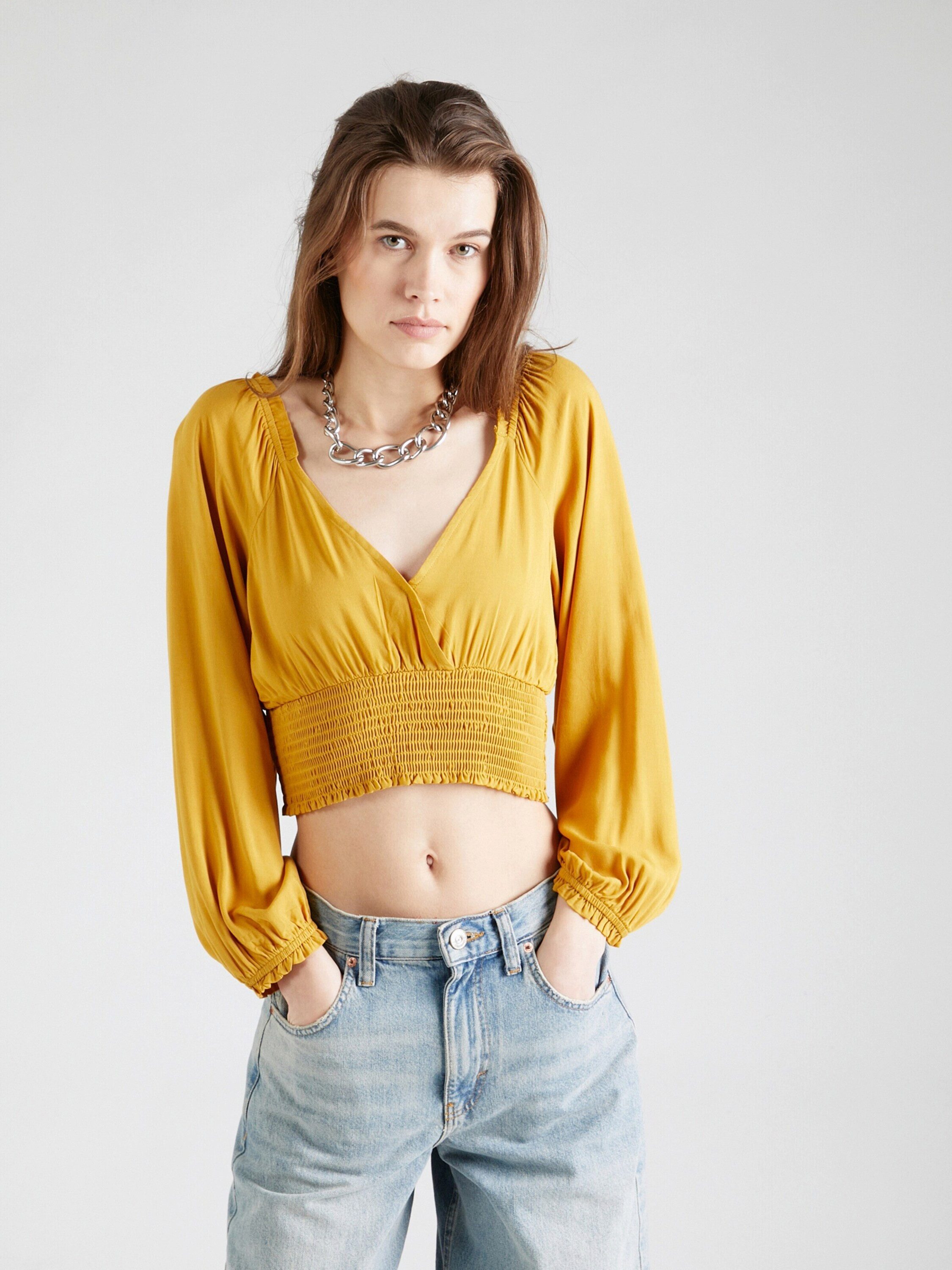 AÈROPOSTALE Langarmbluse SWEETHEART (1-tlg) Wickel-Design günstig online kaufen