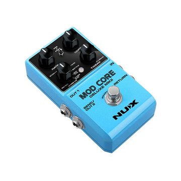 Nux Musikinstrumentenpedal, Mod Core Deluxe MKII - Modulations Effektgerät für Gitarren