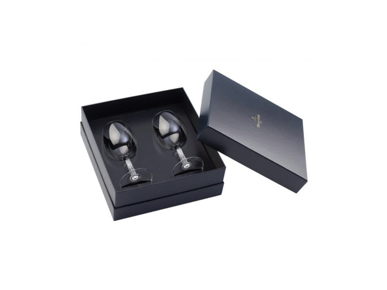 Villeroy & Boch Gläser-Set V&B Nobilis Wasserkelch Set 2tlg. 0,4 l, Kristallglas