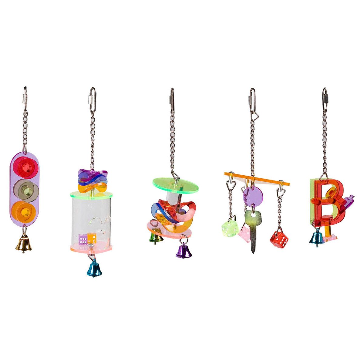 Vogelspielplatz Käfighänger Acryl Midi