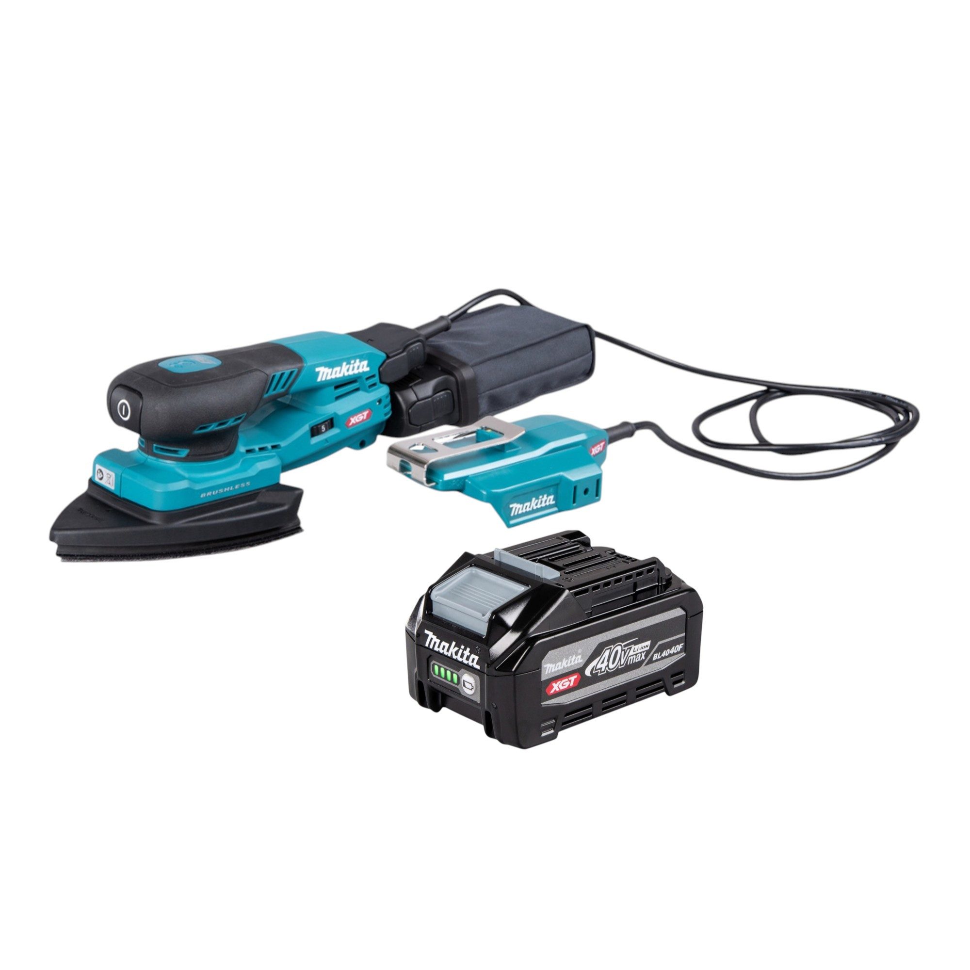 Makita Deltaschleifer BO 006 CGU1 Akku 40 V max. 100 x 150 mm 3,0 mm Hub Brushless