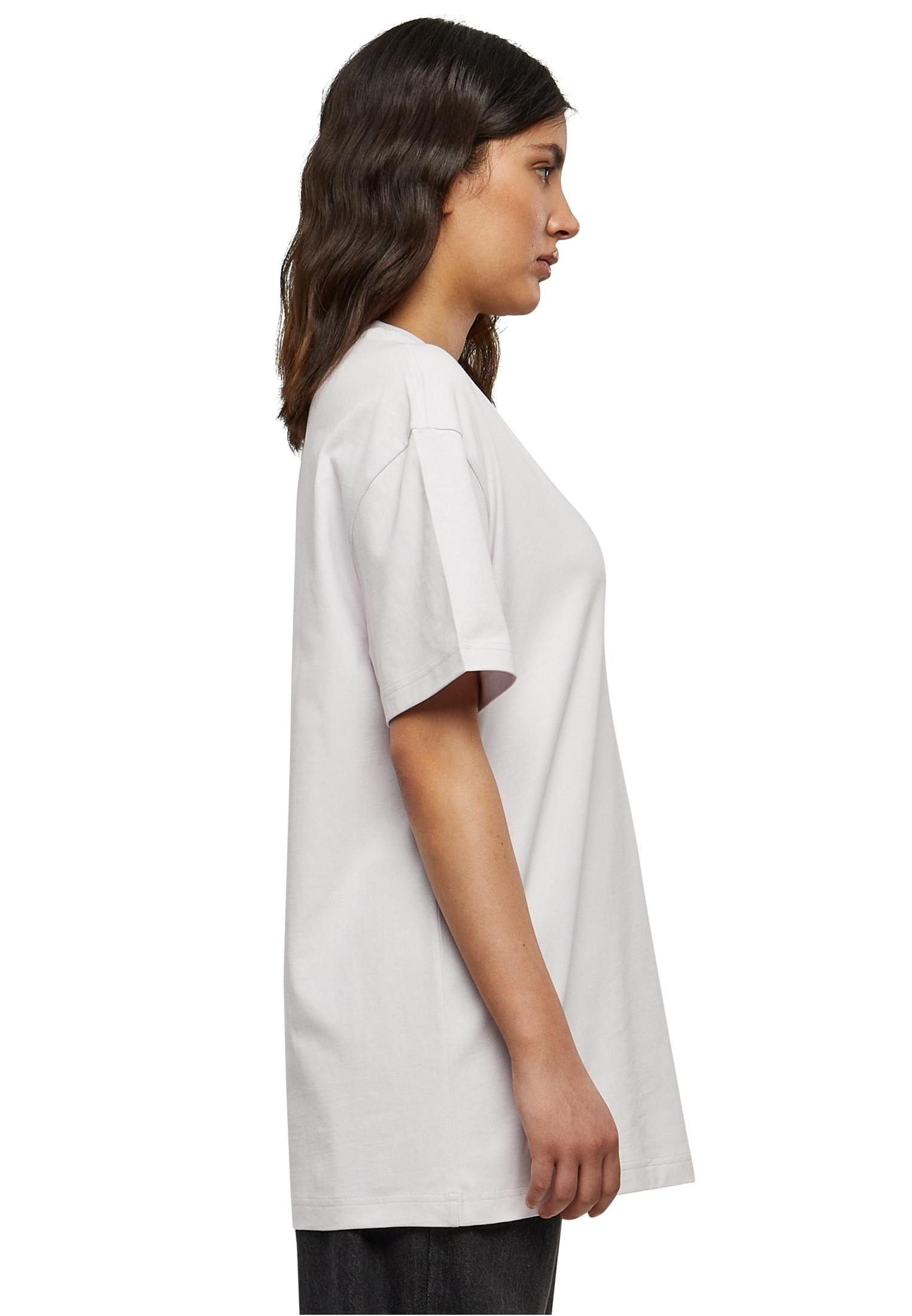 urbandreamz T-Shirt Damen Kurzarm Rundhals Oversized Boyfriend Shirt weit lang – Bild 4 von 5