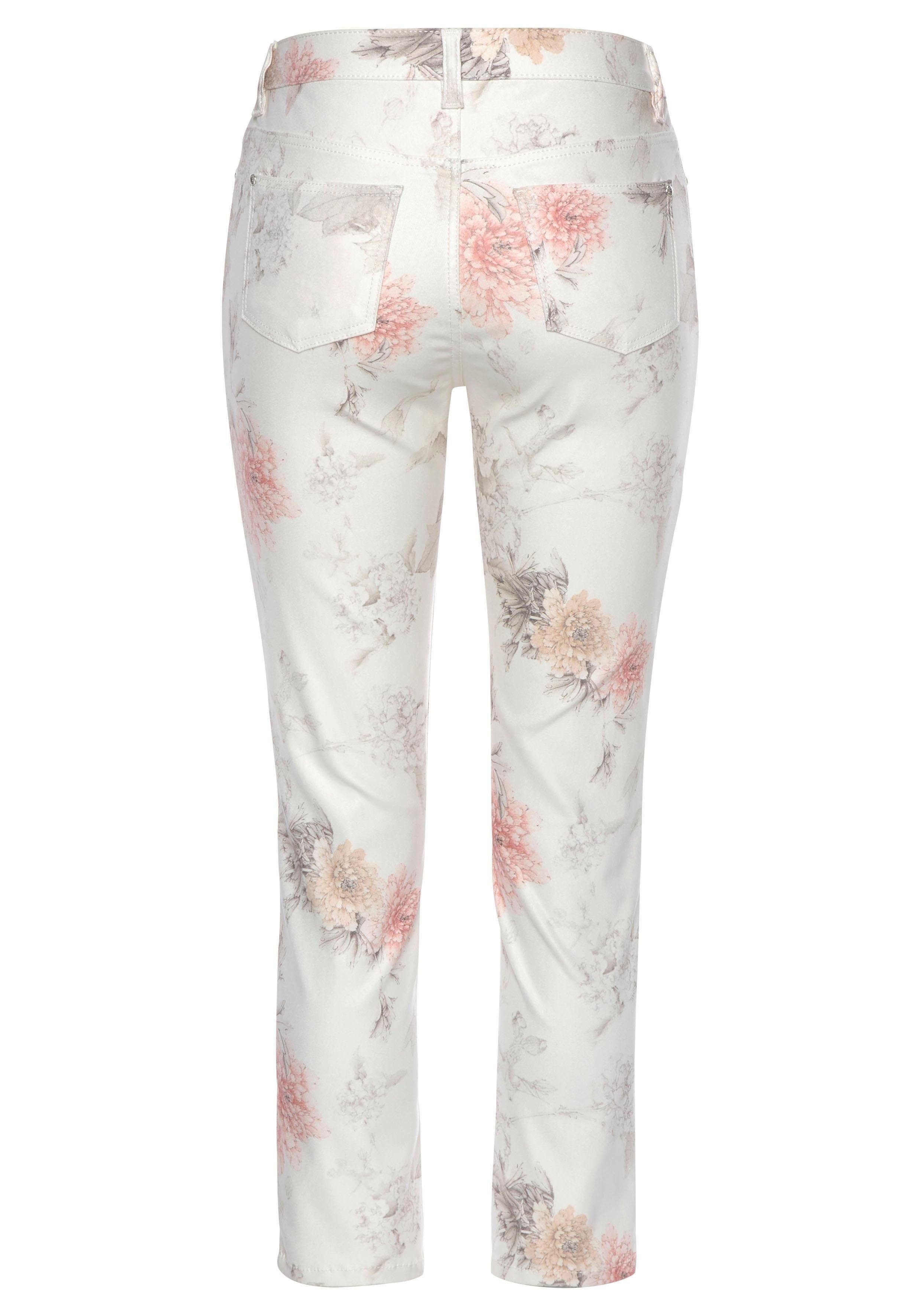 LASCANA 7/8-Jeggings mit Blumenprint