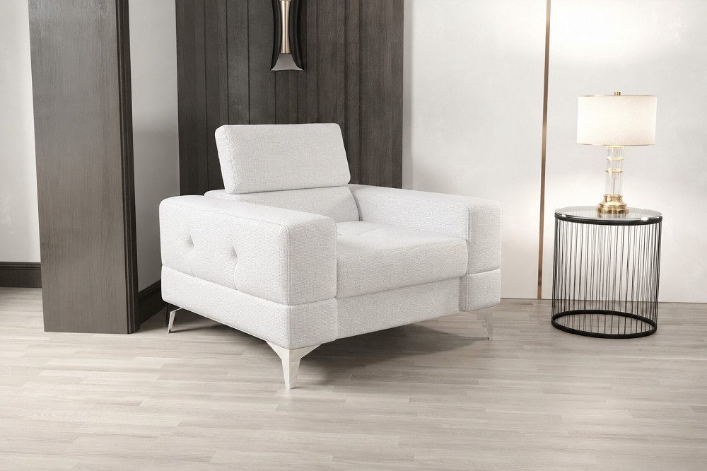 Xlmoebel Loungesessel Bequemer Fernsehsessel mit modernem Stoffdesign in ansprechender Farbe (1-St., Sessel), Hergestellt in Europa