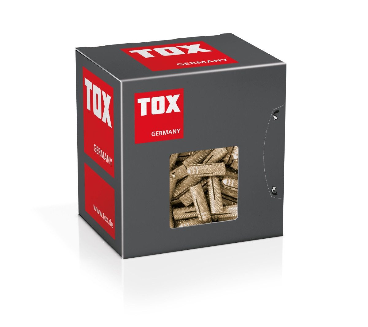 Tox Messing-Spreizdübel Messingdübel Metrix M10/32, (25-tlg)