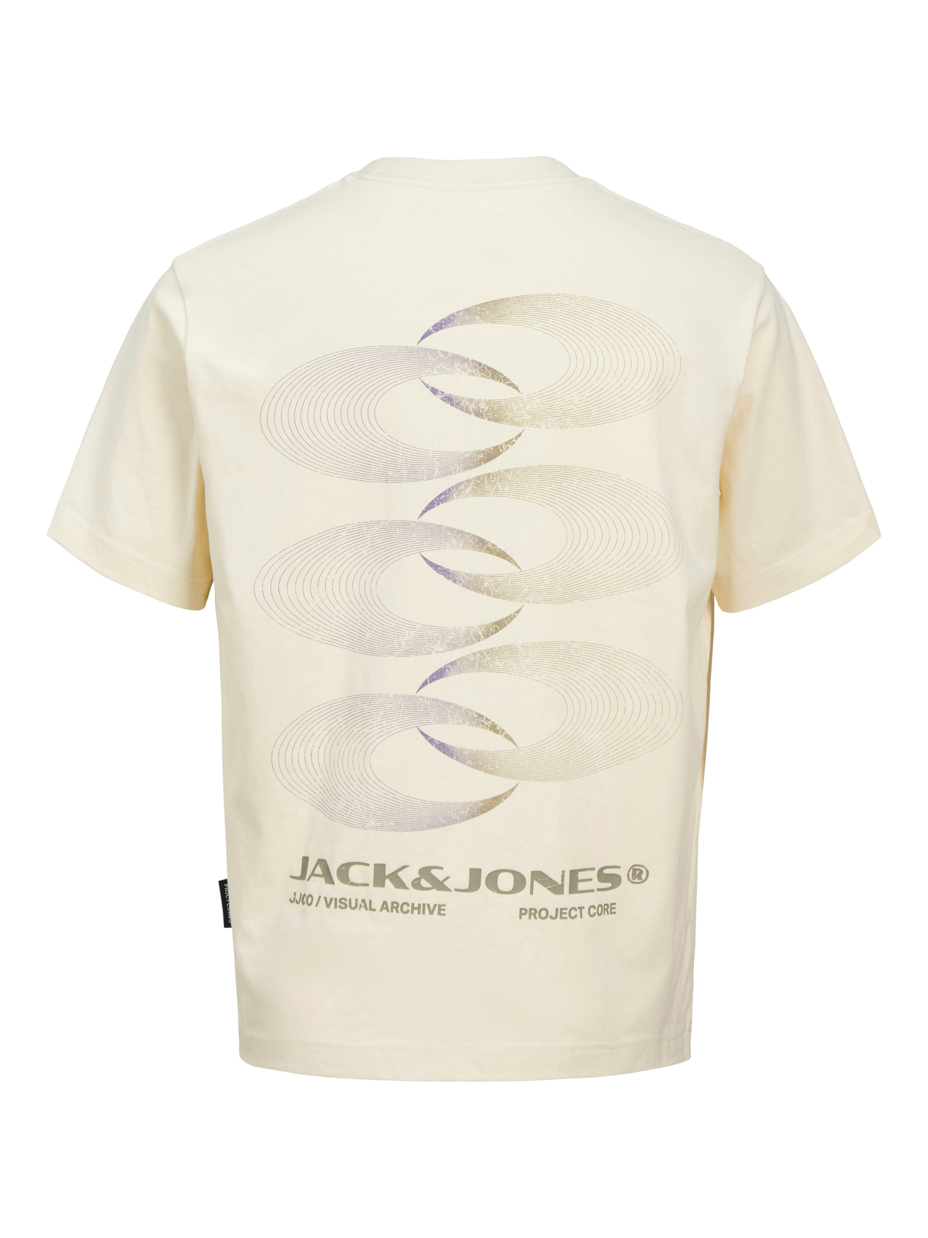 Jack & Jones Print-Shirt JCOCALMA BACK PRINT TEE SS CREW NECK mit Backprint günstig online kaufen