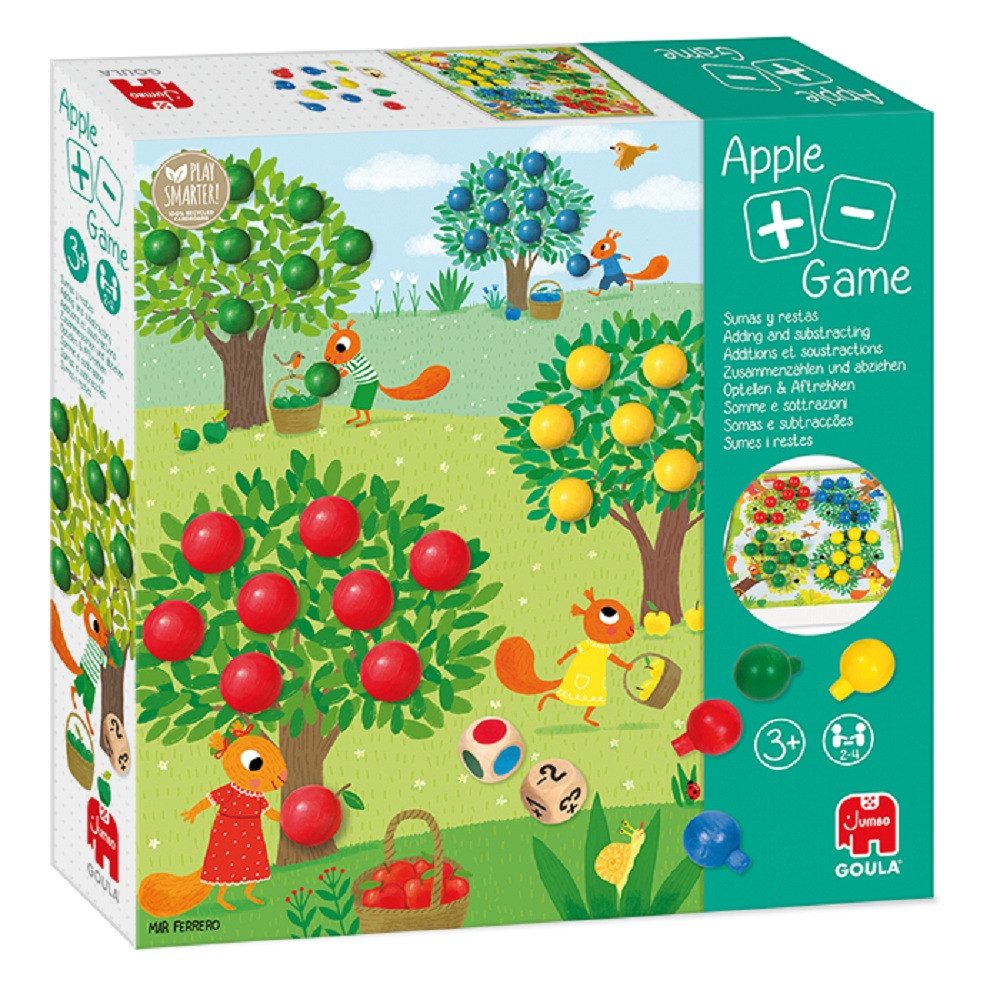 Goula Spiel Goula 53167 Apfelspiel, Kinderspiel, Goula 53167 Apfelspiel, Kinderspiel, Made in Europe
