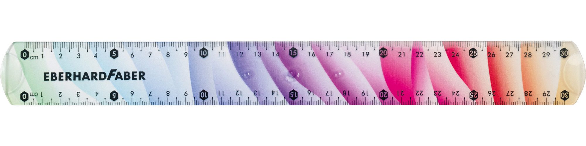 Faber-Castell Lineal Faber-Castell Regenbogen-Lineal 30 cm flexibel