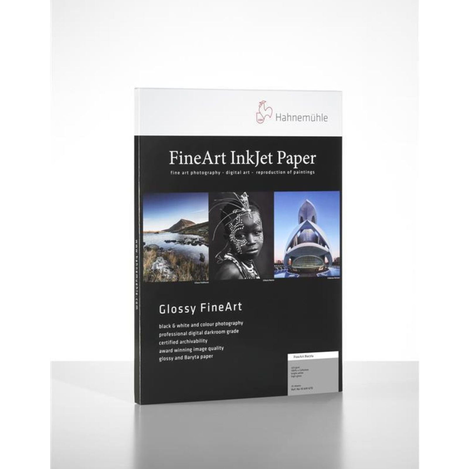 Hahnemühle Fotopapier Hahnemühle Baryta FineArt Inkjet-Papier - 325 g/m² - DIN A3 - 25 Blatt