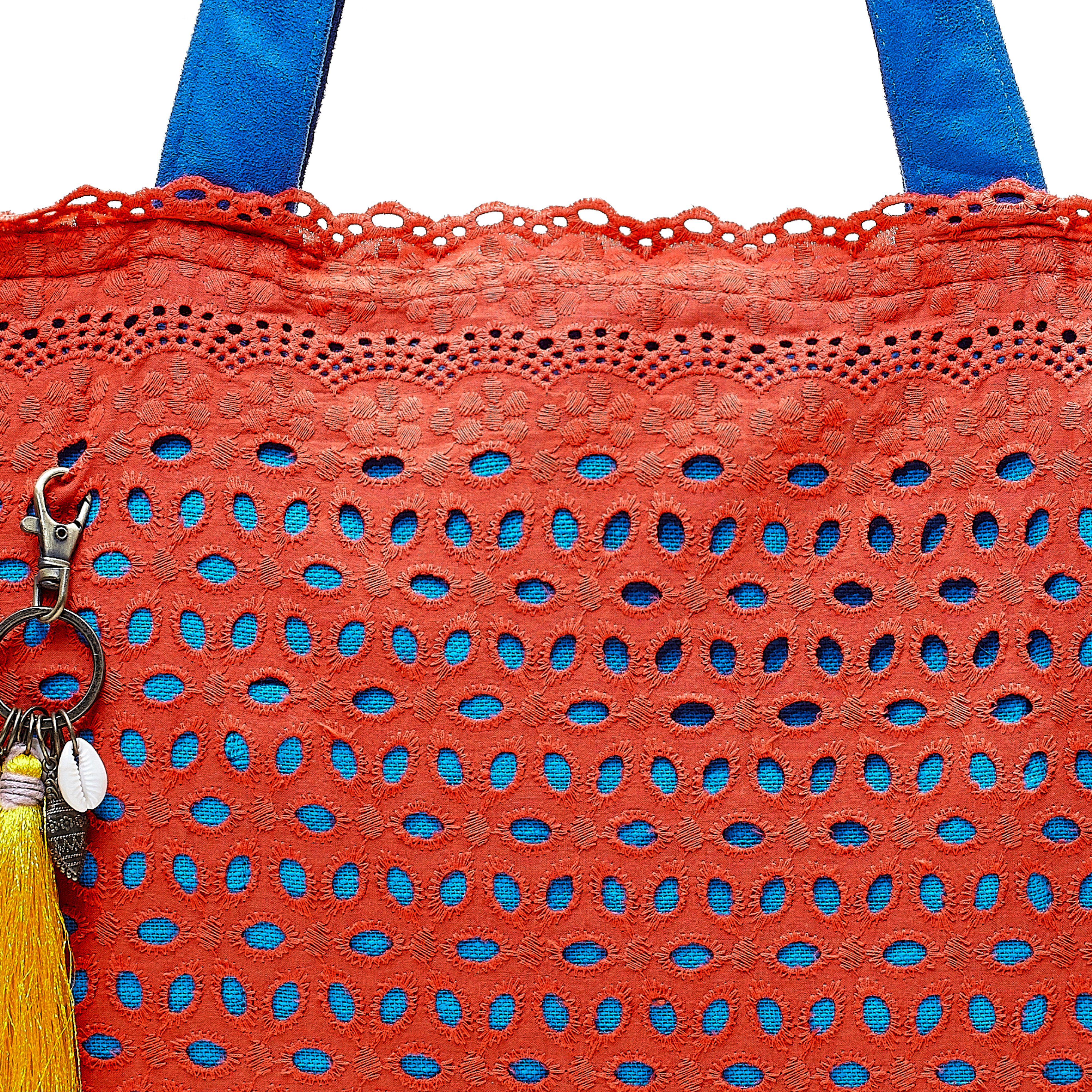 By Bers Einkaufsshopper LEONs "Die Schöne Tasche" Einkaufstasche Stofftasche Shopper, Tasche mit RV, Innenfutter