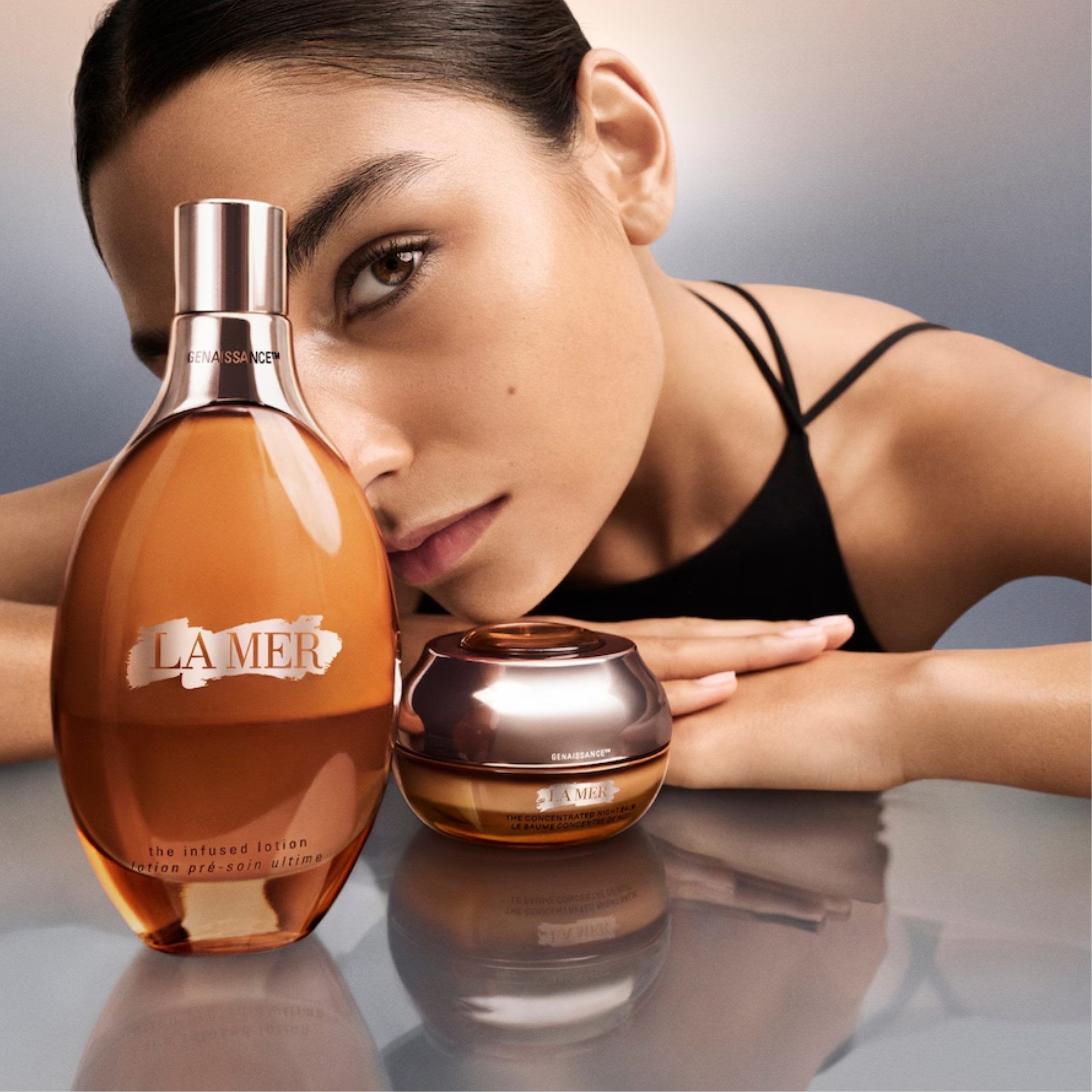 LA MER Gesichtslotion Genaissance The Infused Lotion 150ml, Luxus-Lotion mit Miracle Broth™ für sofortige Regeneration